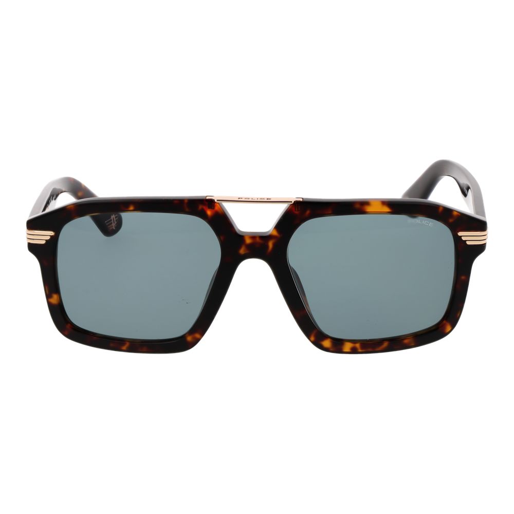 Police Brown Cellulose Acetate Sunglasses | Regal Royce