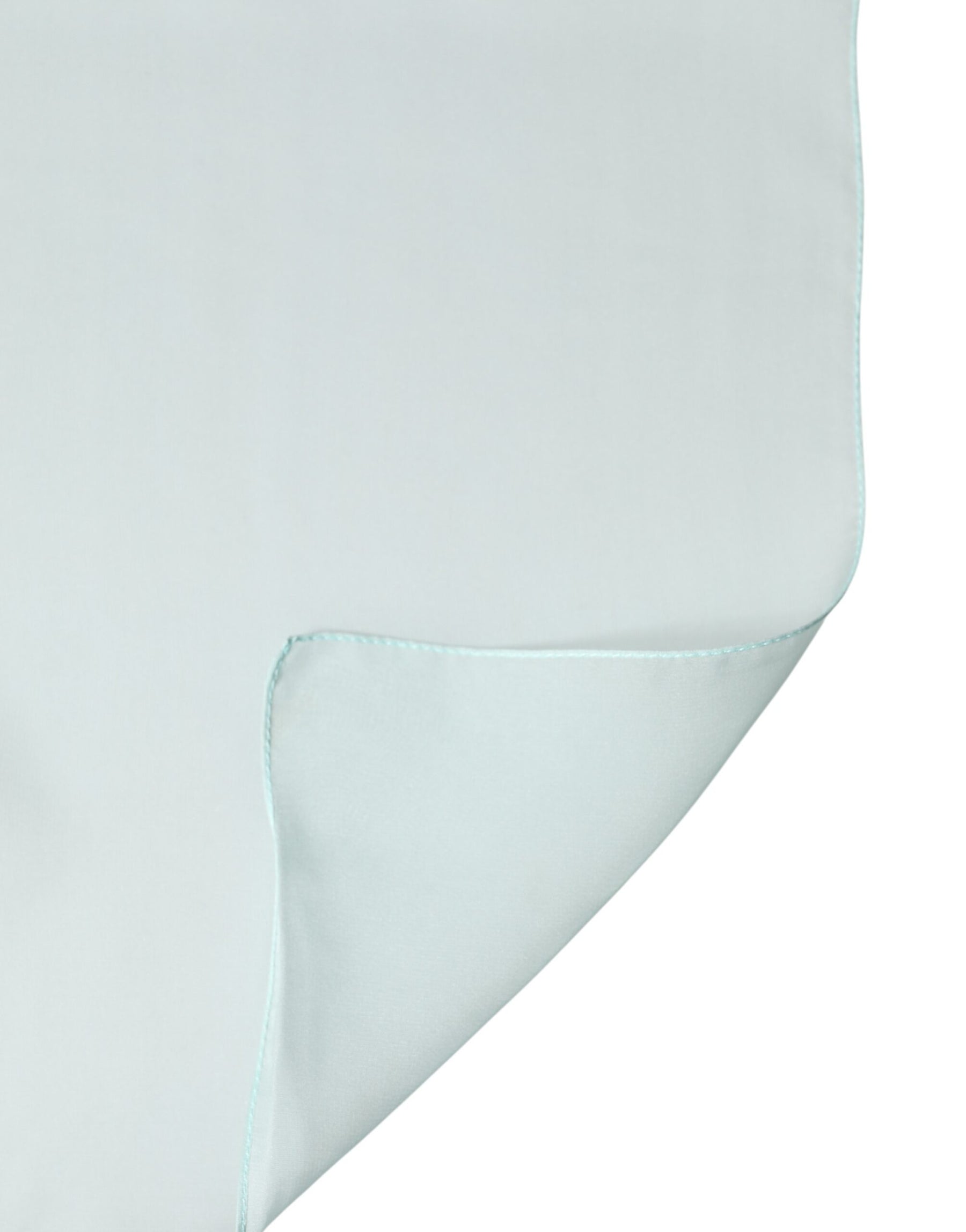 Dolce & Gabbana Light Teal Silk Stole Neck Wrap Shawl  Scarf | Regal Royce