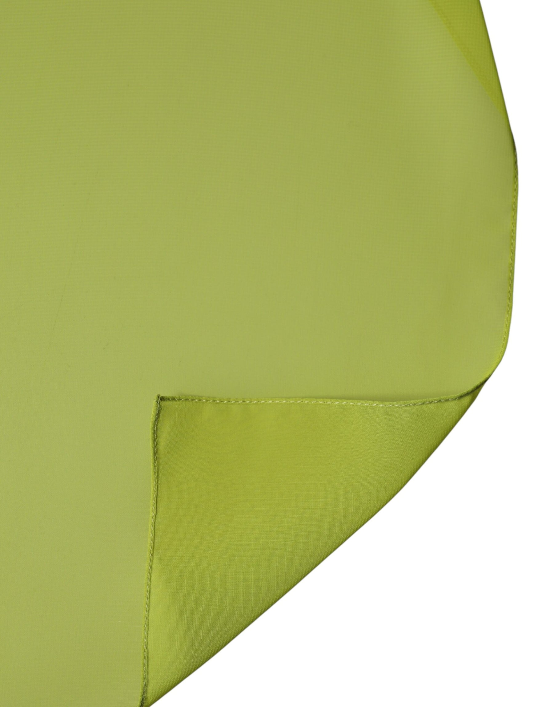 Dolce & Gabbana Green Polyester Stole Neck Wrap Shawl  Scarf | Regal Royce