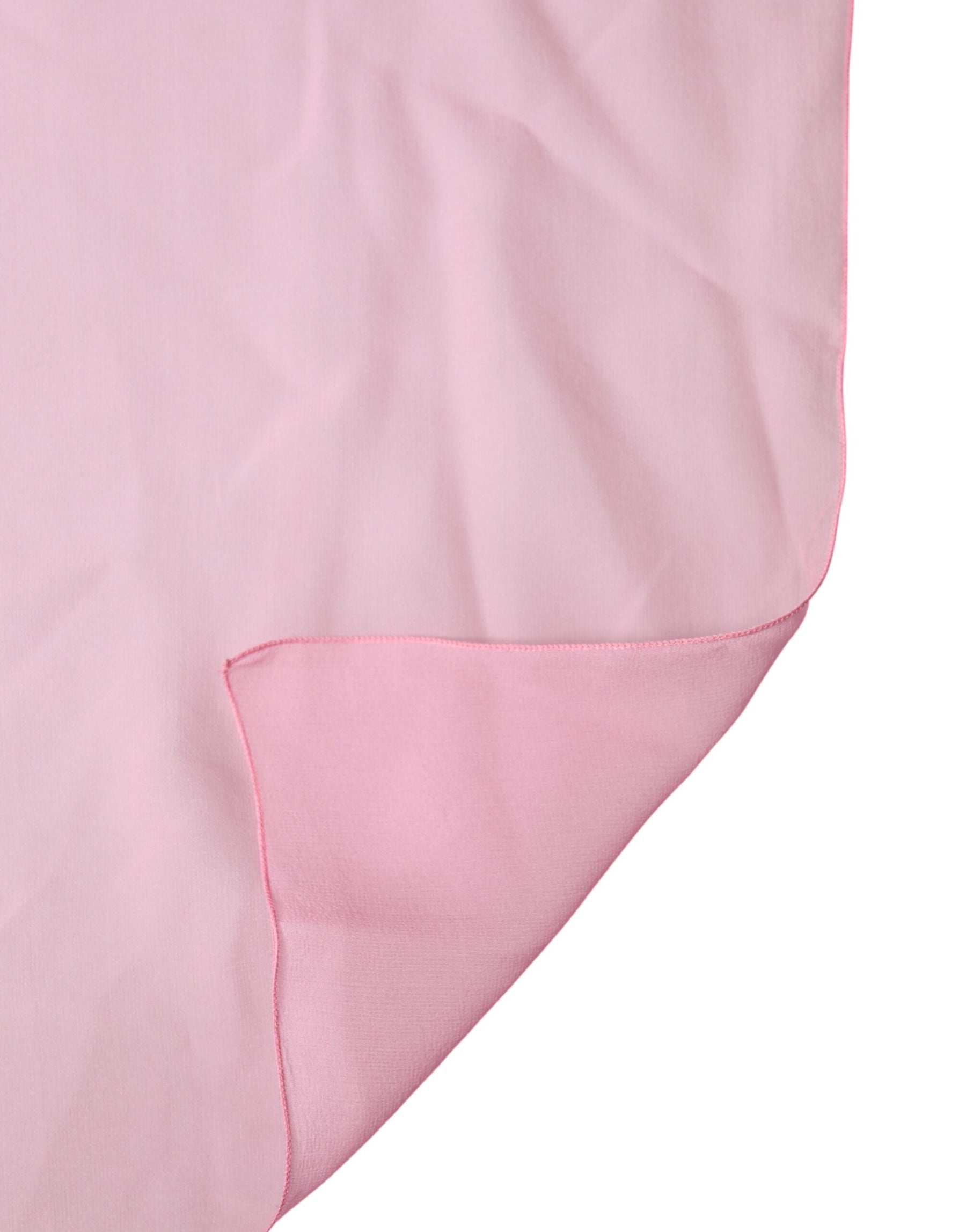 Dolce & Gabbana Pink Silk Sash Neck Wrap Shawl Men Scarf | Regal Royce