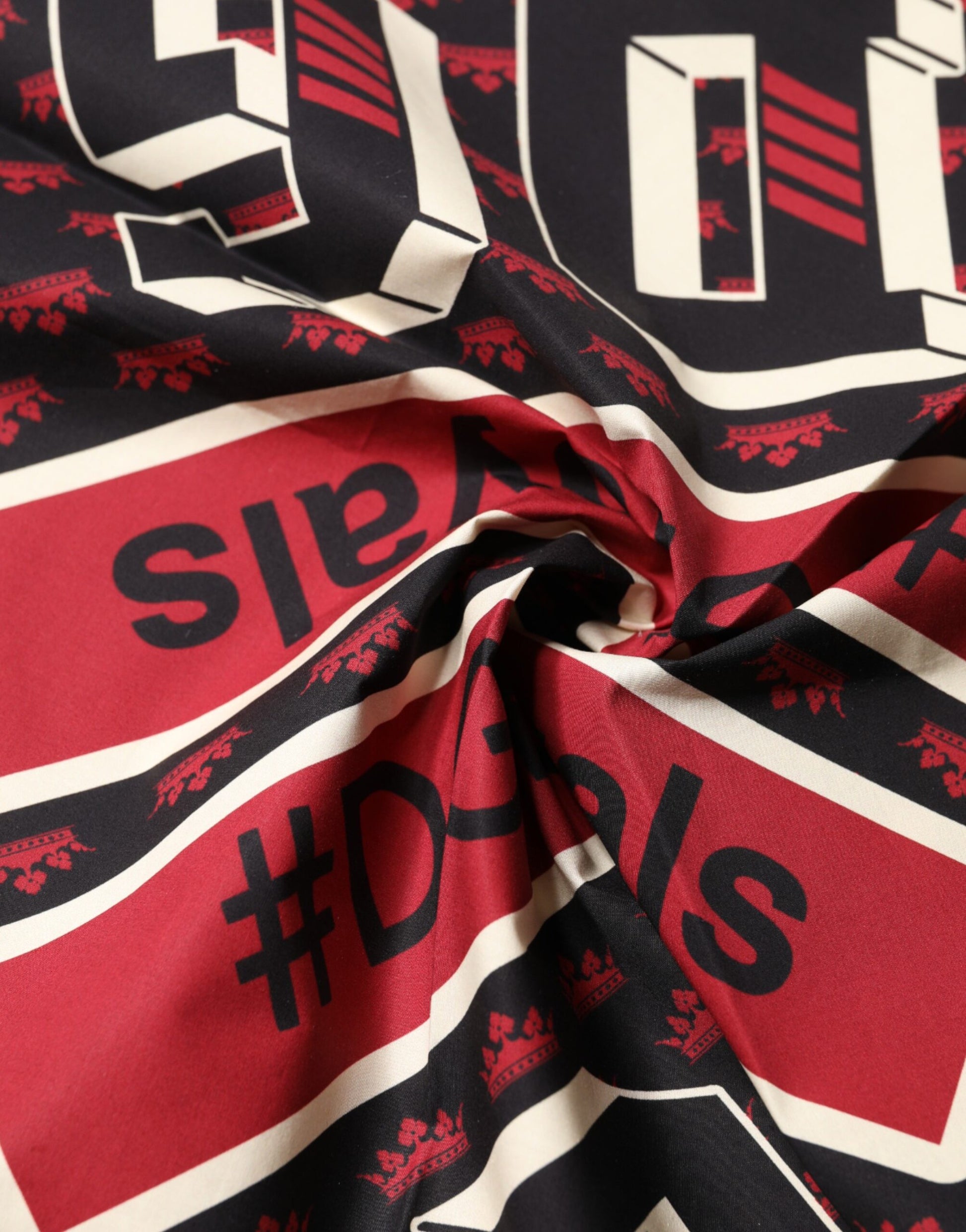 Dolce & Gabbana Multicolor #DGRoyals Square Foulard 50cm x 49.5cm Scarf | Regal Royce