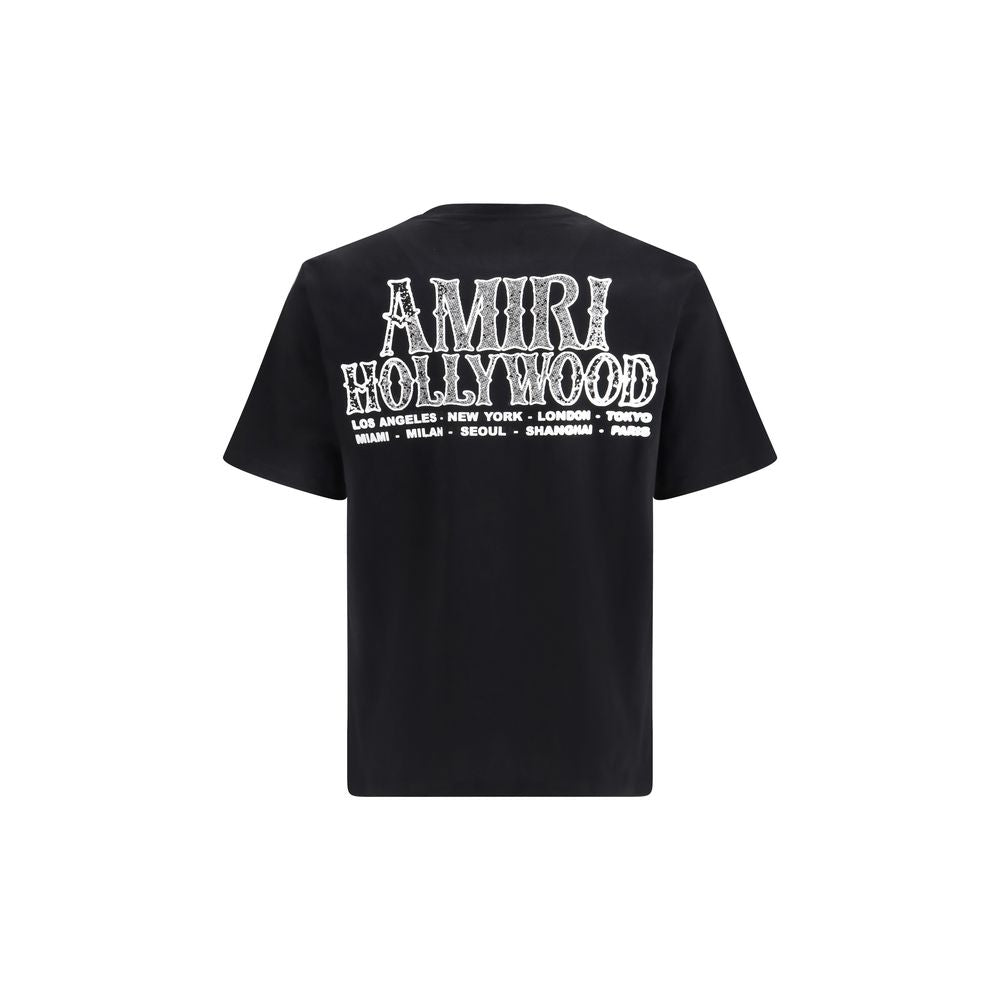 Amiri Black Cotton T-Shirt | Regal Royce