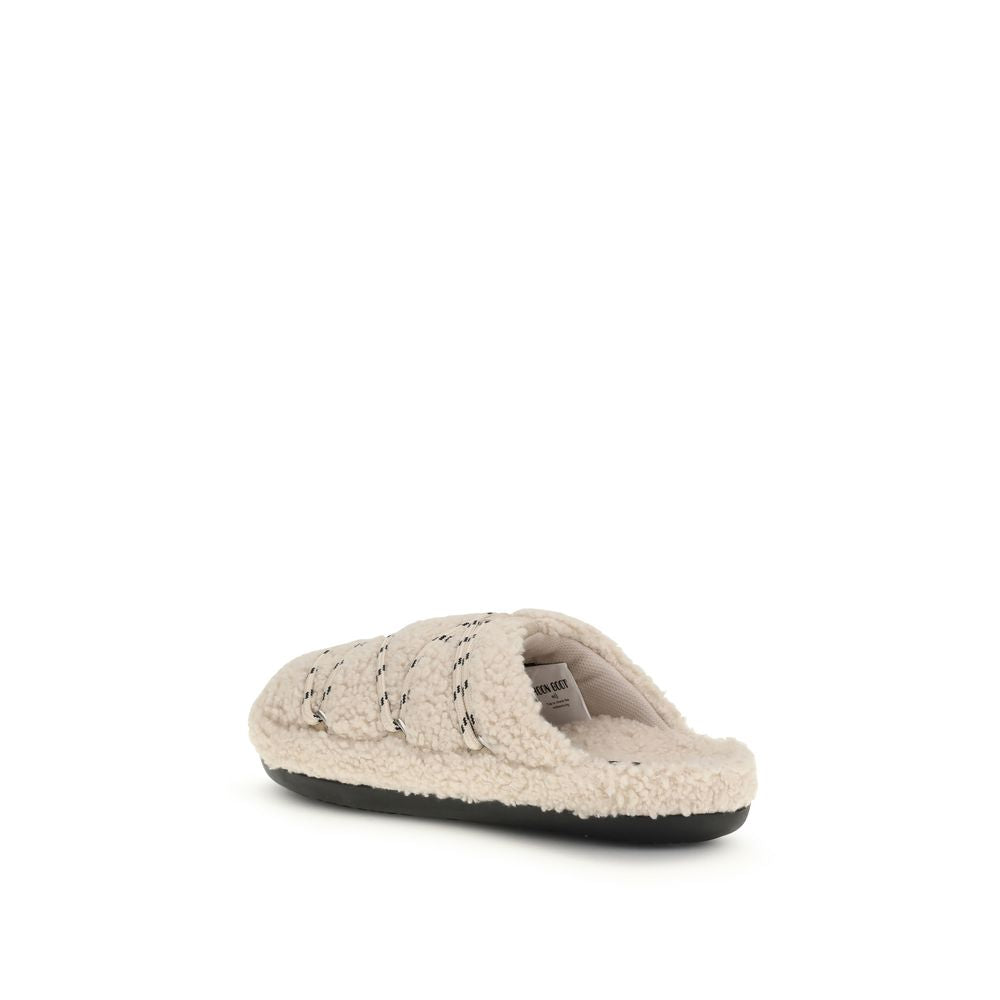 Moon Boot Beige Polyamide Flats | Regal Royce