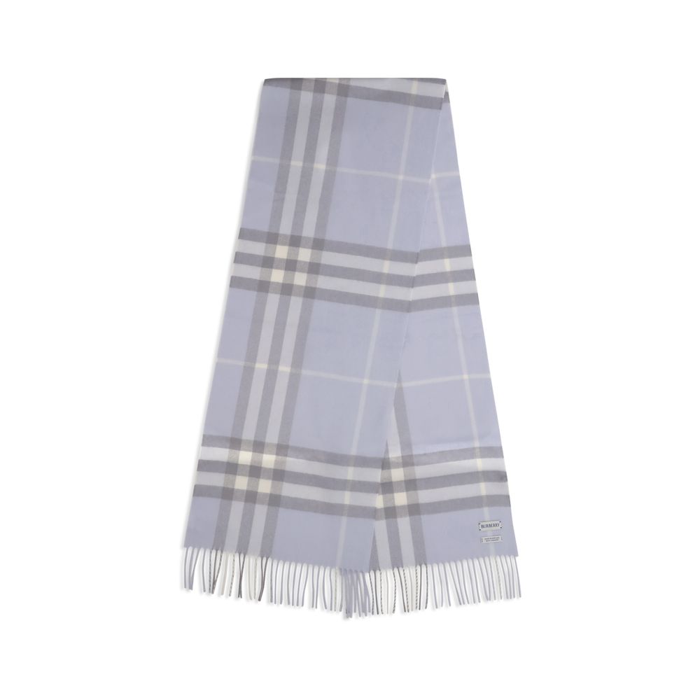 Burberry Light Blue Cashmere Scarf | Regal Royce