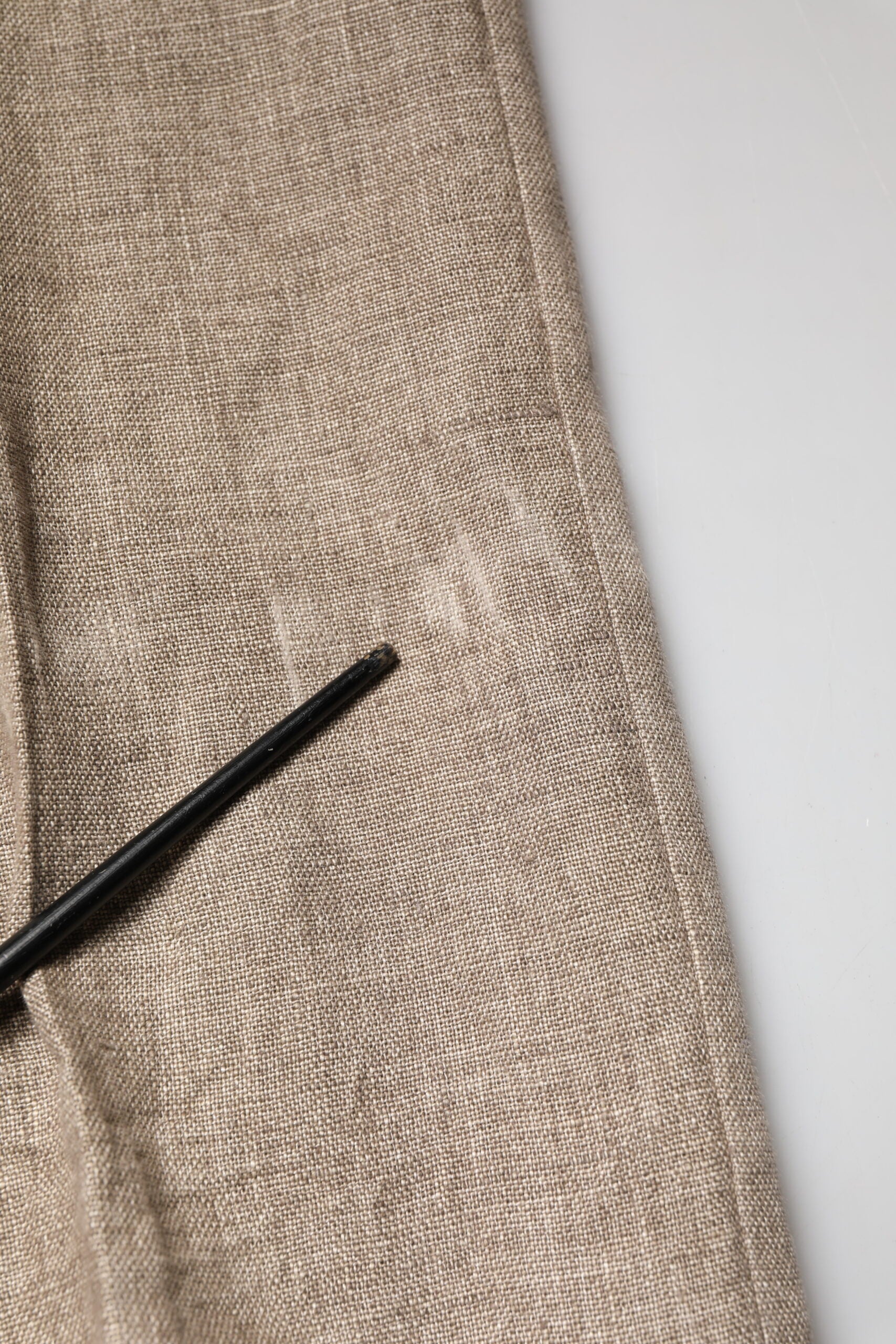 Dolce & Gabbana Beige Linen Double Breasted 2 Piece Men Suit | Regal Royce