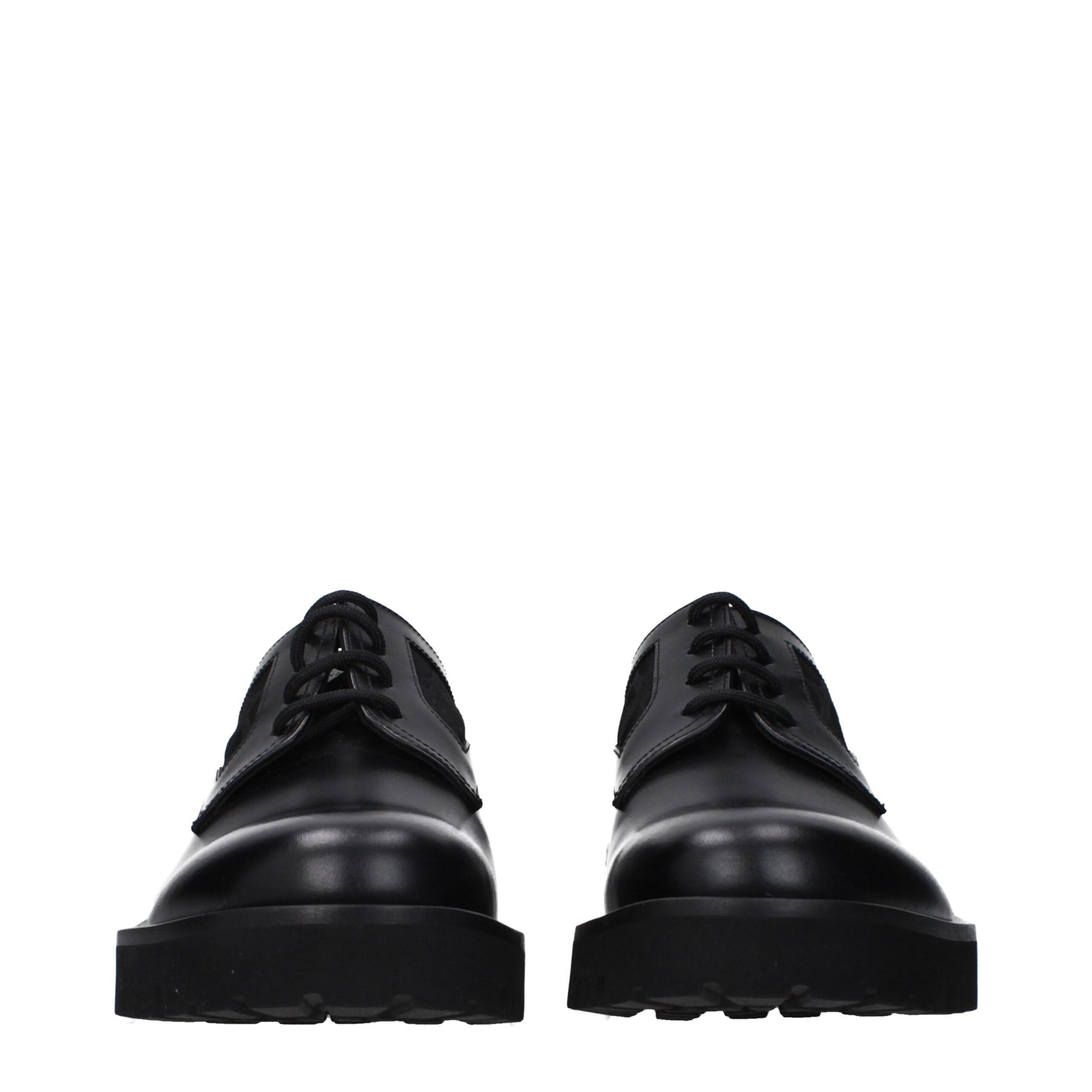 Valentino Garavani Black Leather Oxfords And Derbies | Regal Royce