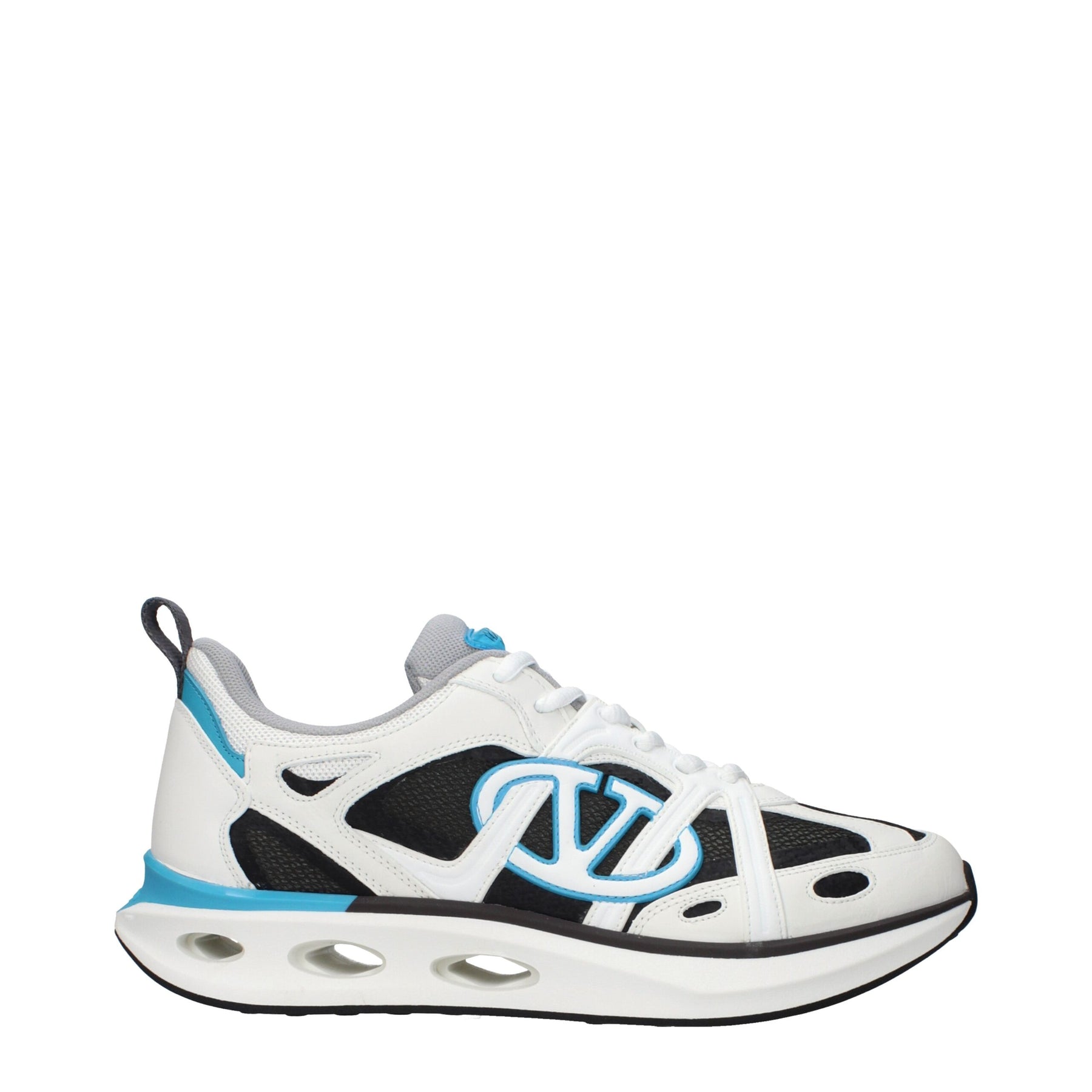 Valentino Garavani White Fabric Athletic Sneakers | Regal Royce