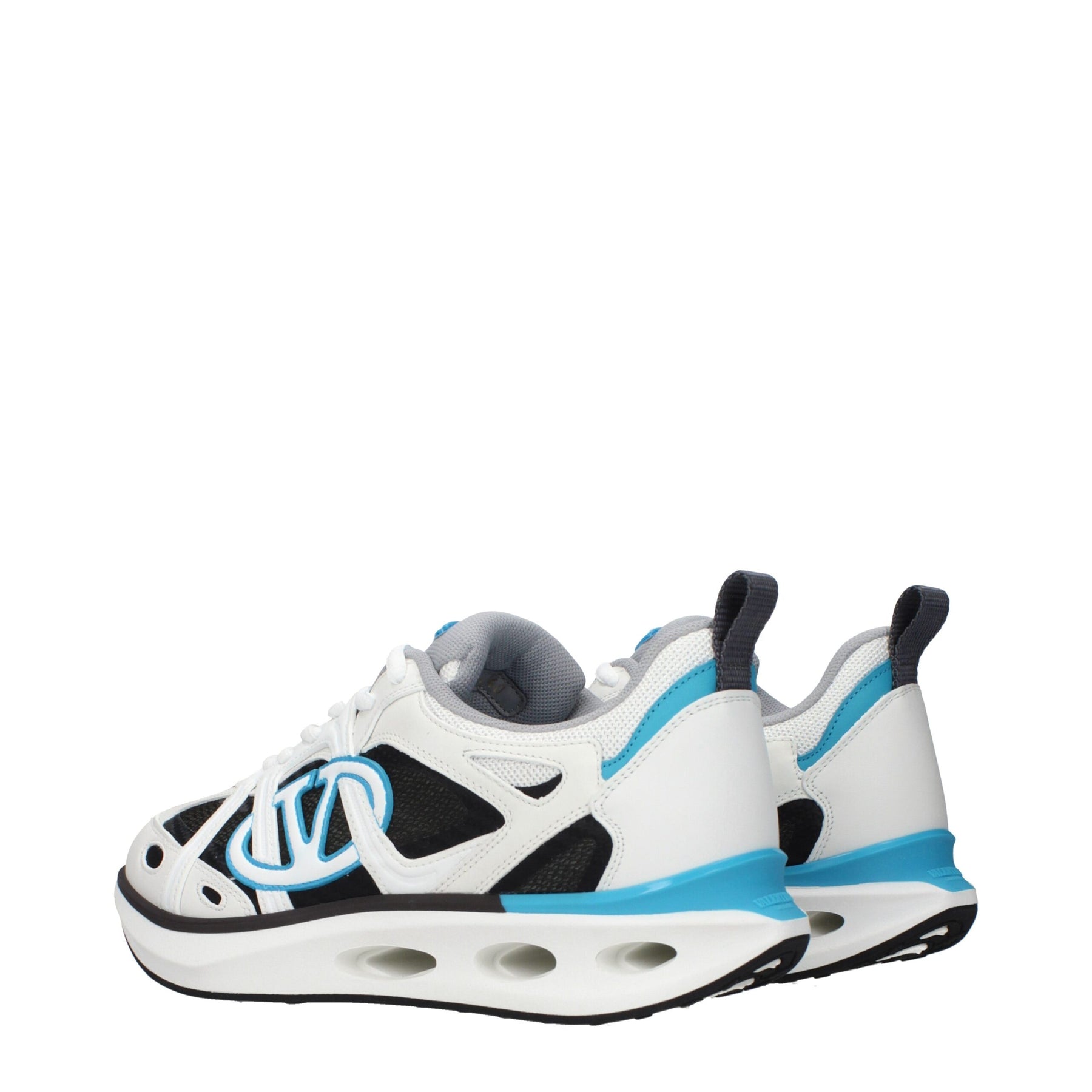 Valentino Garavani White Fabric Athletic Sneakers | Regal Royce