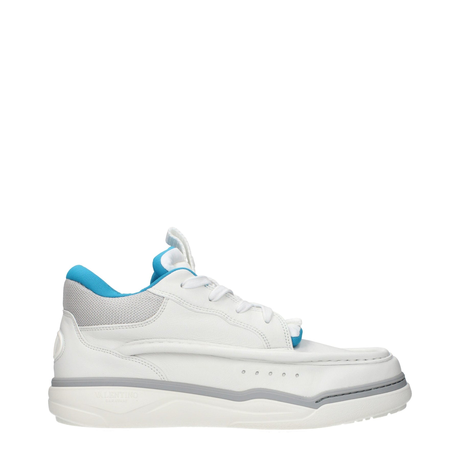 Valentino Garavani White Leather Low Top Sneakers | Regal Royce