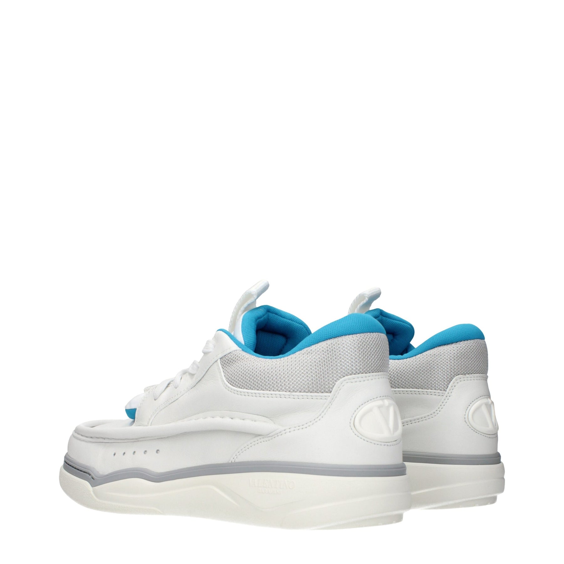 Valentino Garavani White Leather Low Top Sneakers | Regal Royce