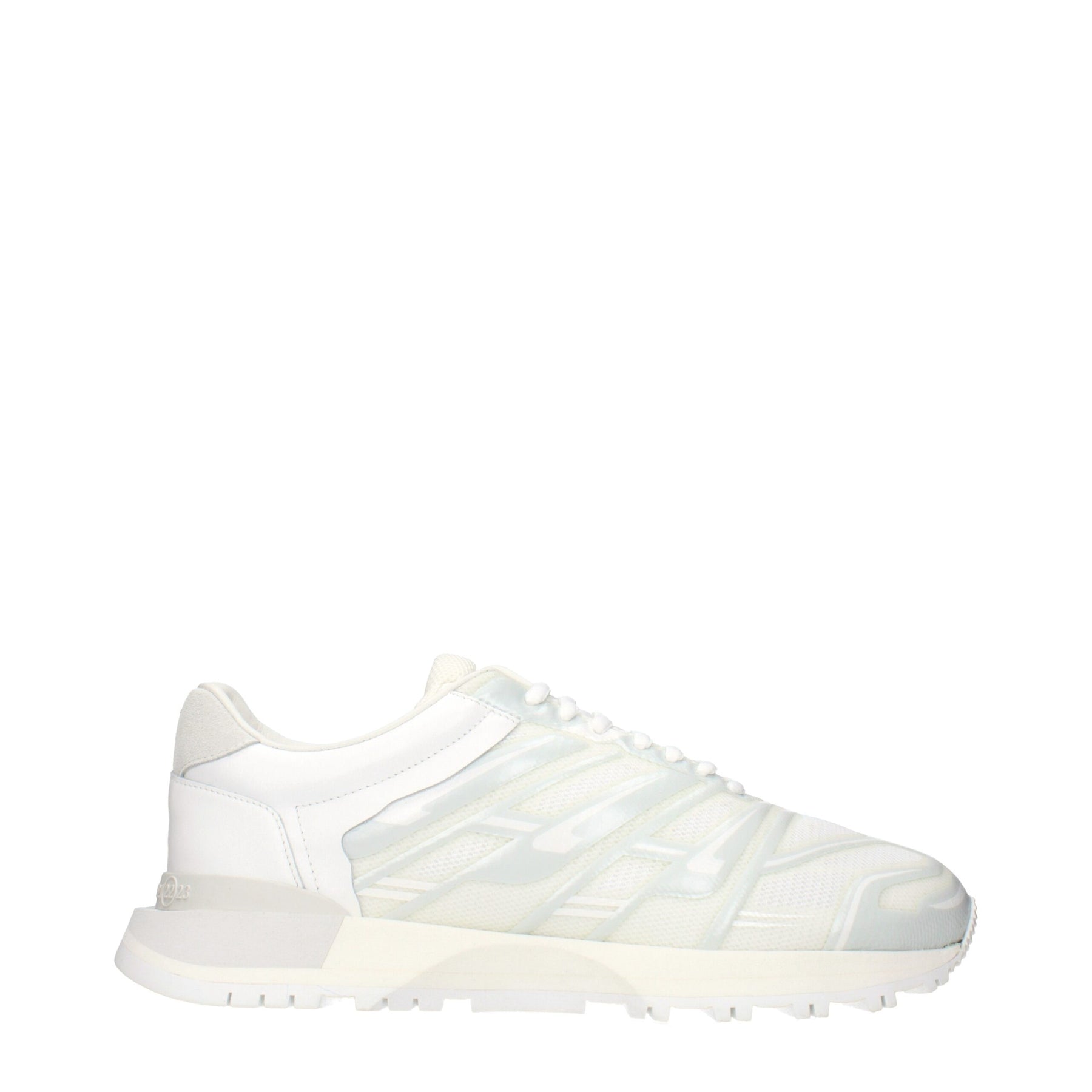 Maison Margiela White Fabric Athletic Sneakers | Regal Royce