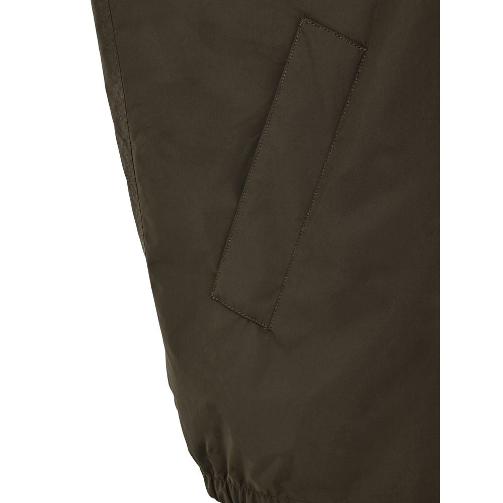 Paul & Shark Green Polyester Sleveless Jacket | Regal Royce