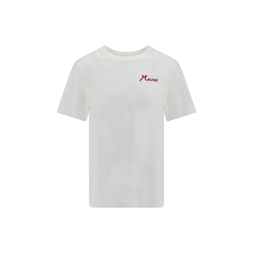 Marni White Cotton T-Shirt | Regal Royce