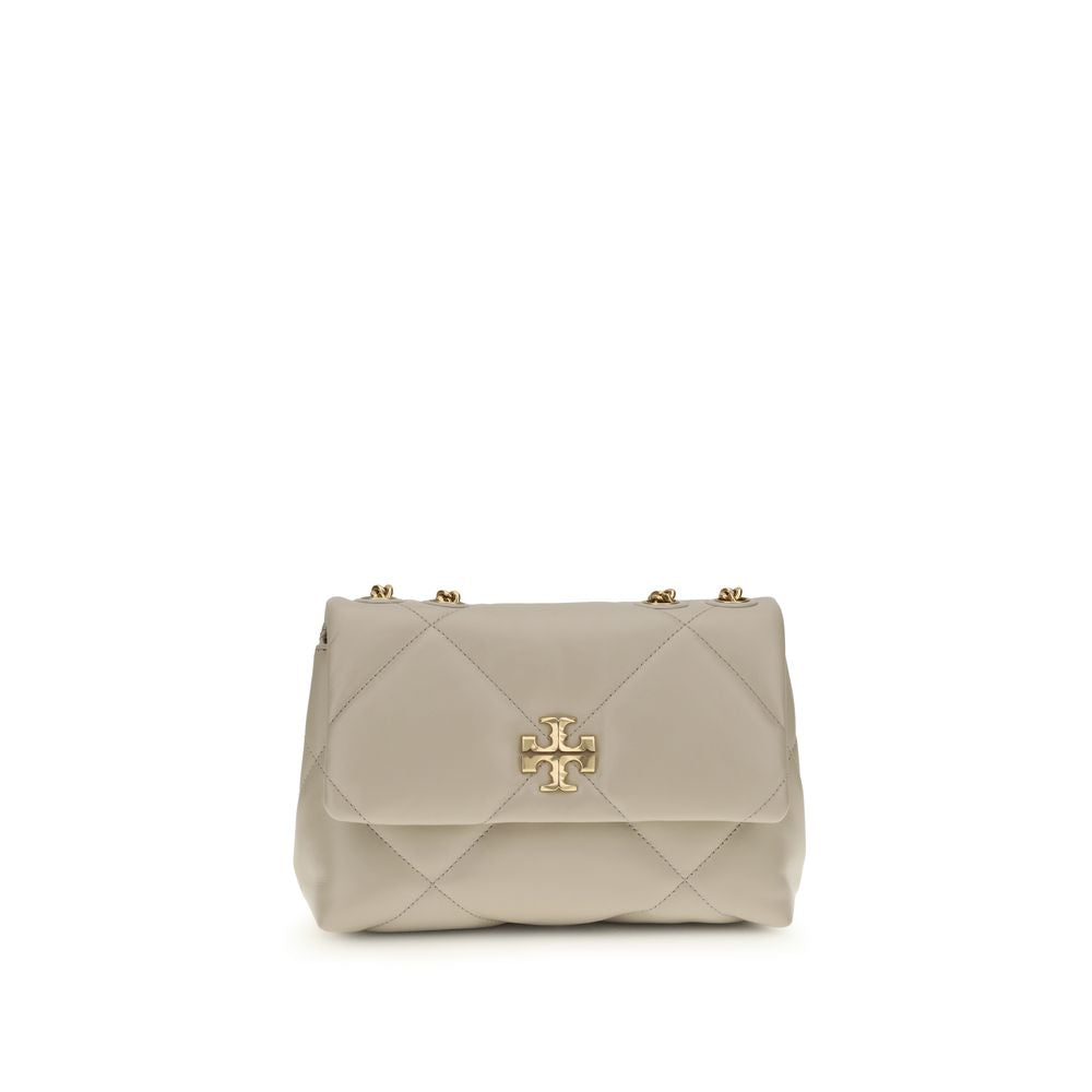 Tory Burch Beige Calf Leather Bos Taurus Shoulder Bag | Regal Royce