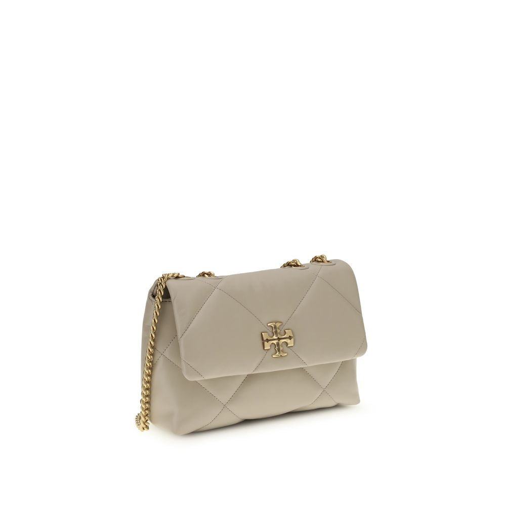 Tory Burch Beige Calf Leather Bos Taurus Shoulder Bag | Regal Royce