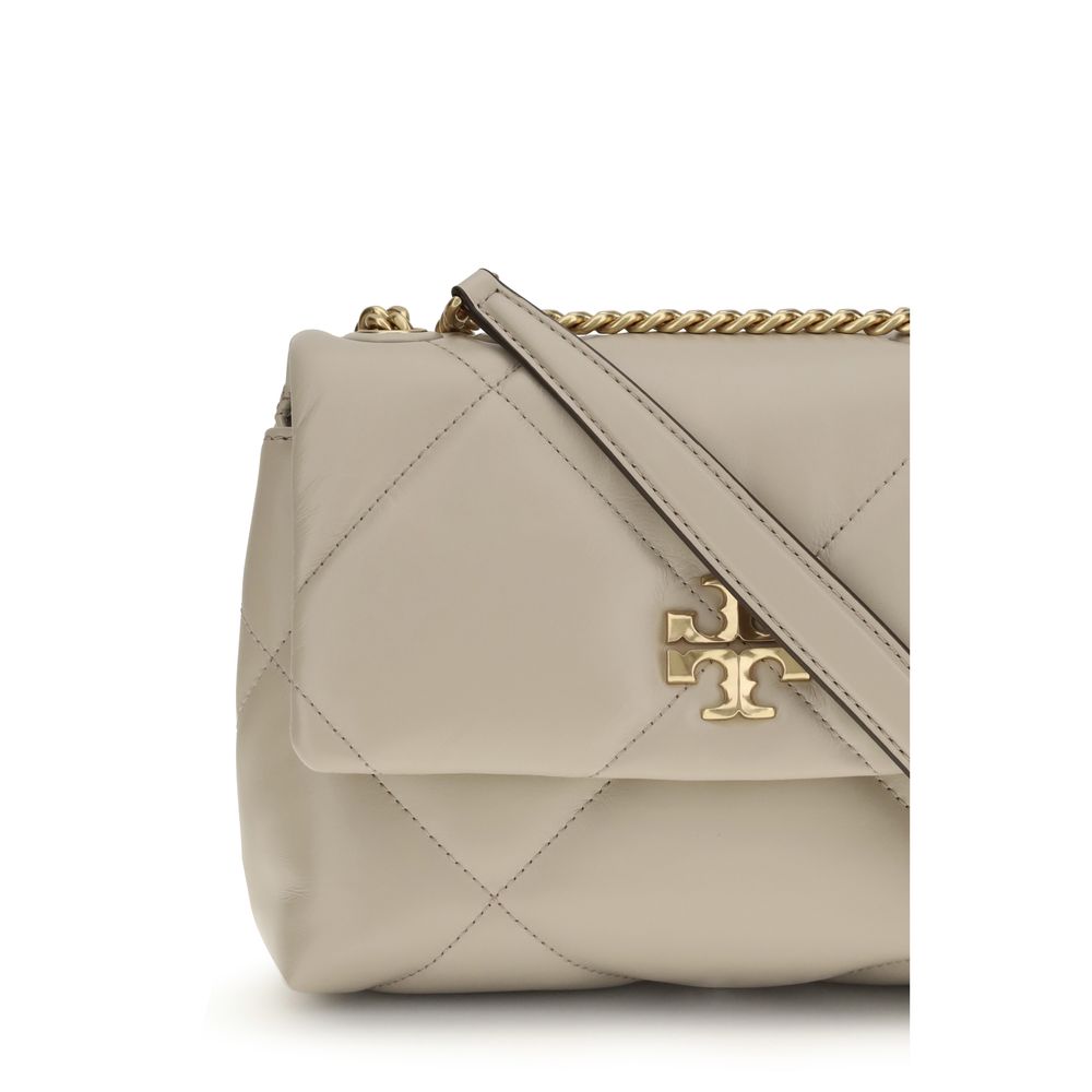 Tory Burch Beige Calf Leather Bos Taurus Shoulder Bag | Regal Royce