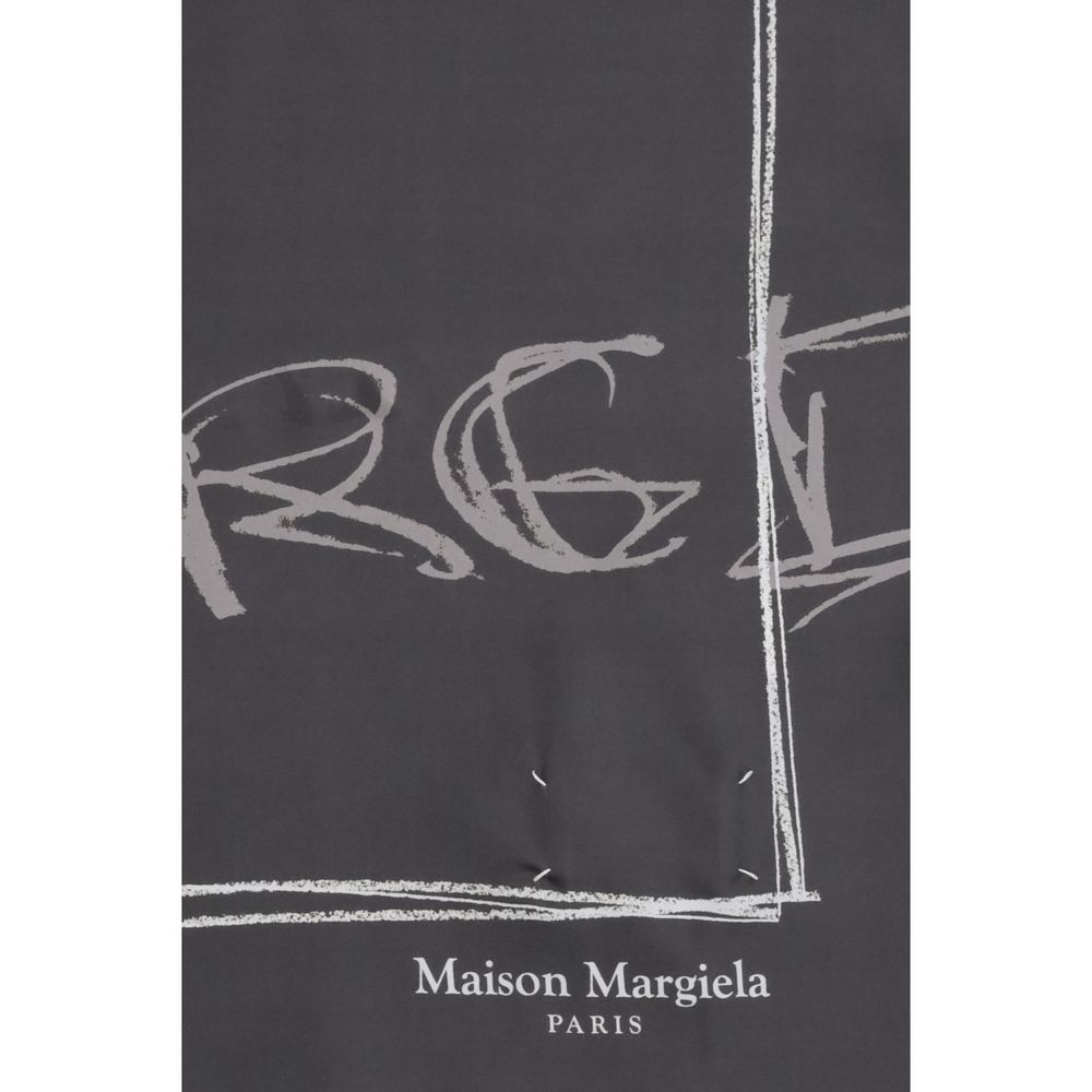 Margiela Gray Silk Scarf | Regal Royce