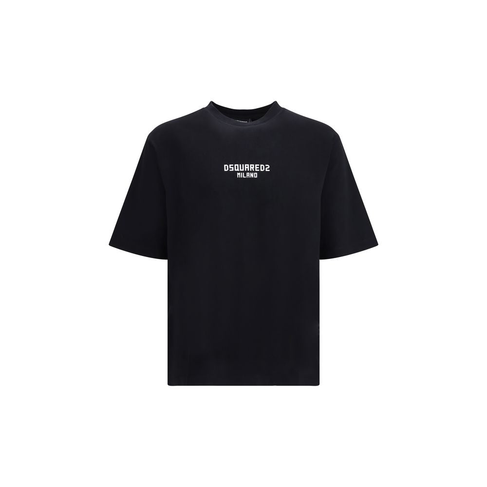 Dsquared² Black Cotton T-Shirt | Regal Royce