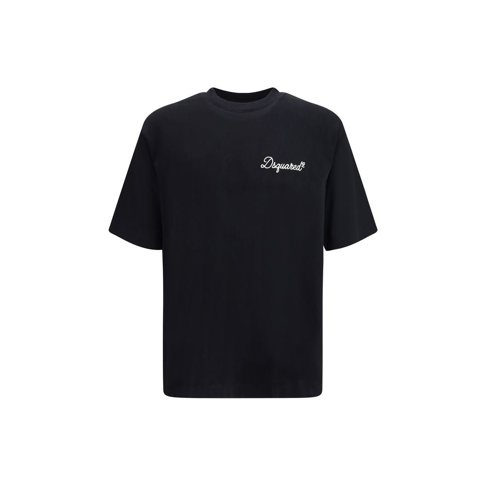 Dsquared² Black Cotton T-Shirt | Regal Royce