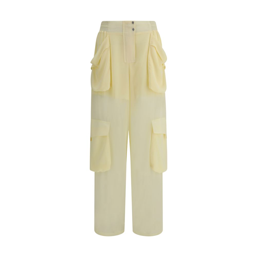 PINKO Bicolor Polyester Cargo Pants | Regal Royce