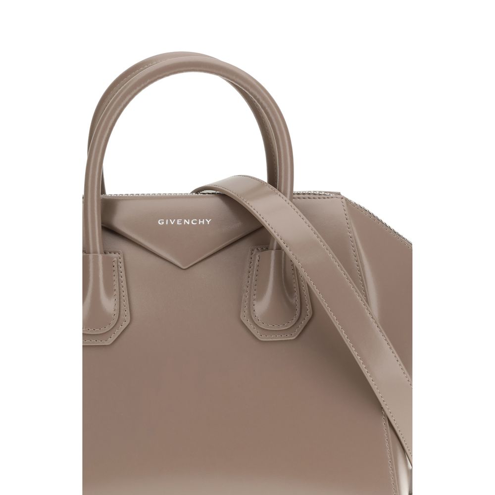 Givenchy Gray Calf Leather Bos Taurus Shoulder Bag | Regal Royce