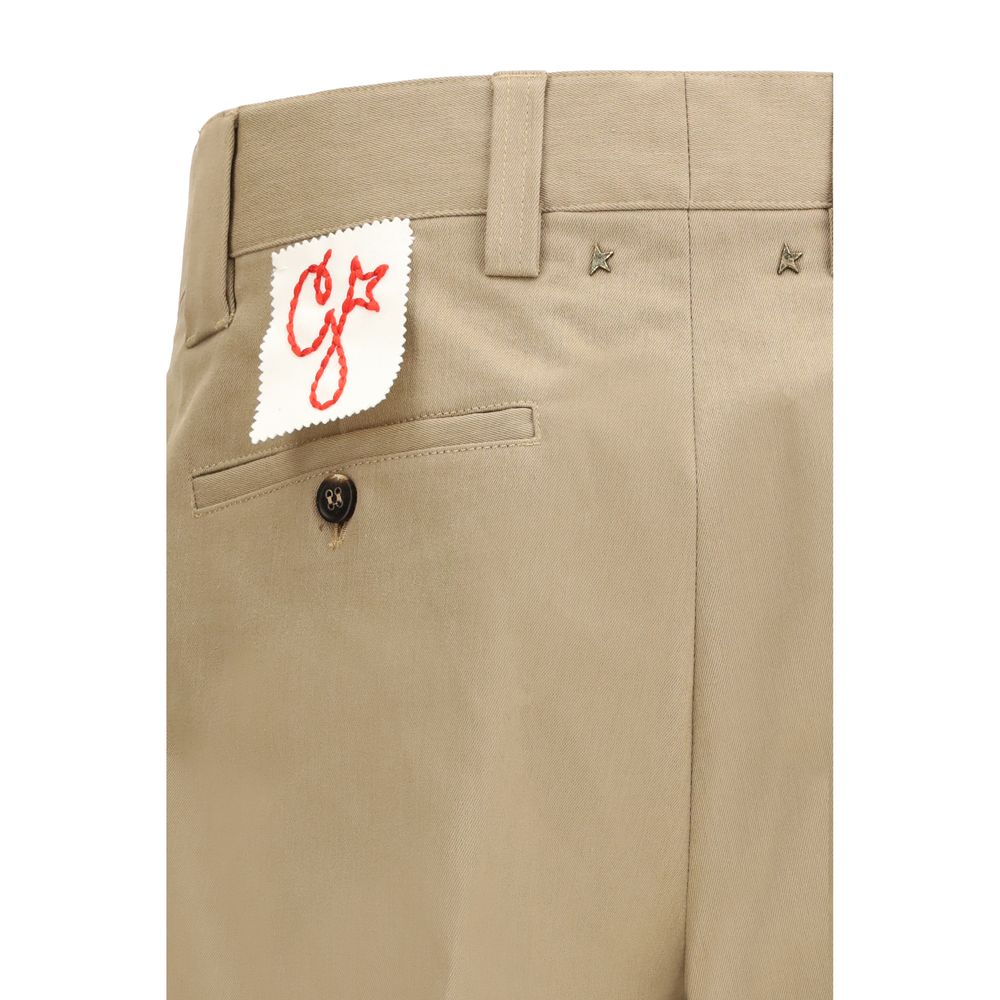 Golden Goose Bicolor Cotton Chino Pants | Regal Royce