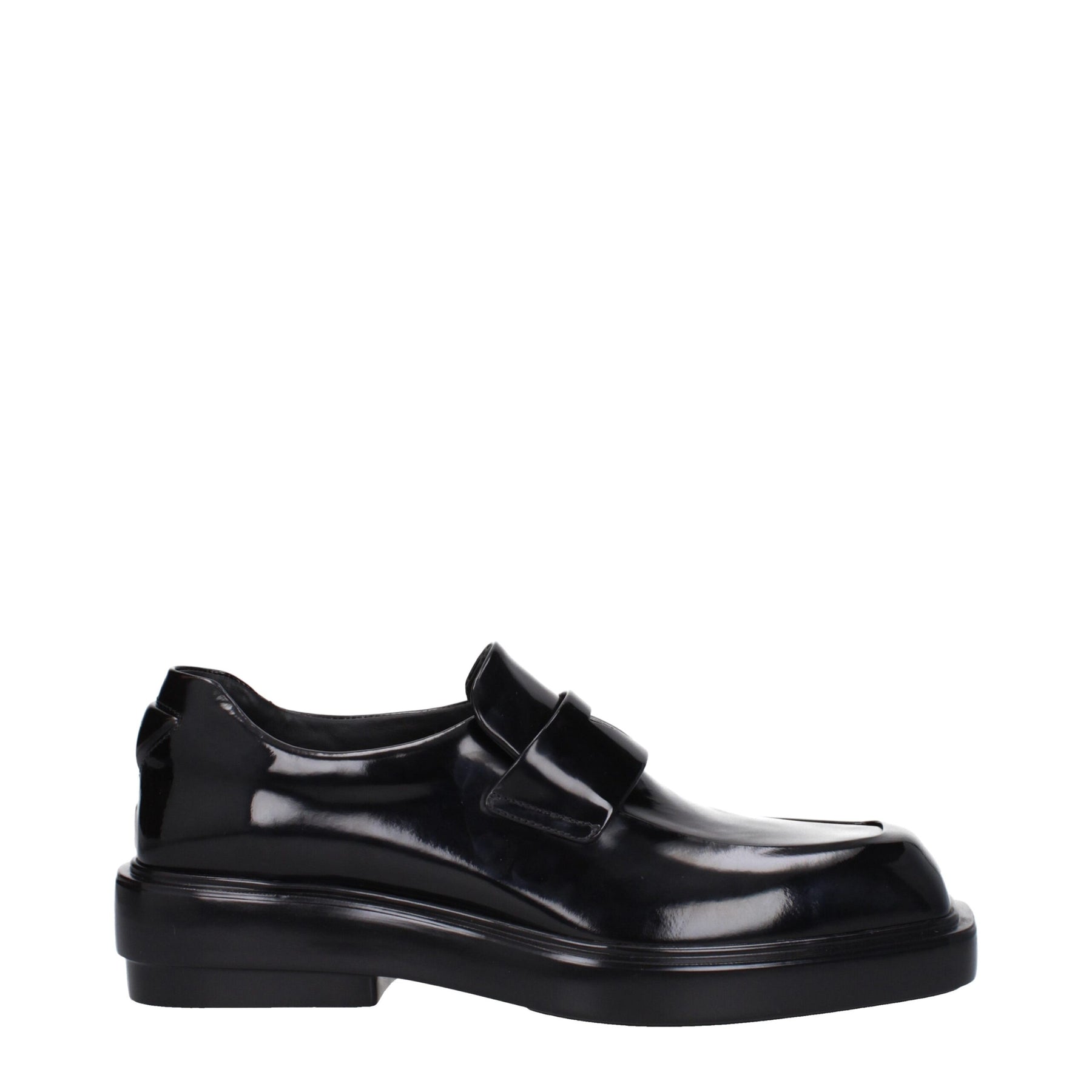 Prada Black Leather Slip-On Loafers | Regal Royce
