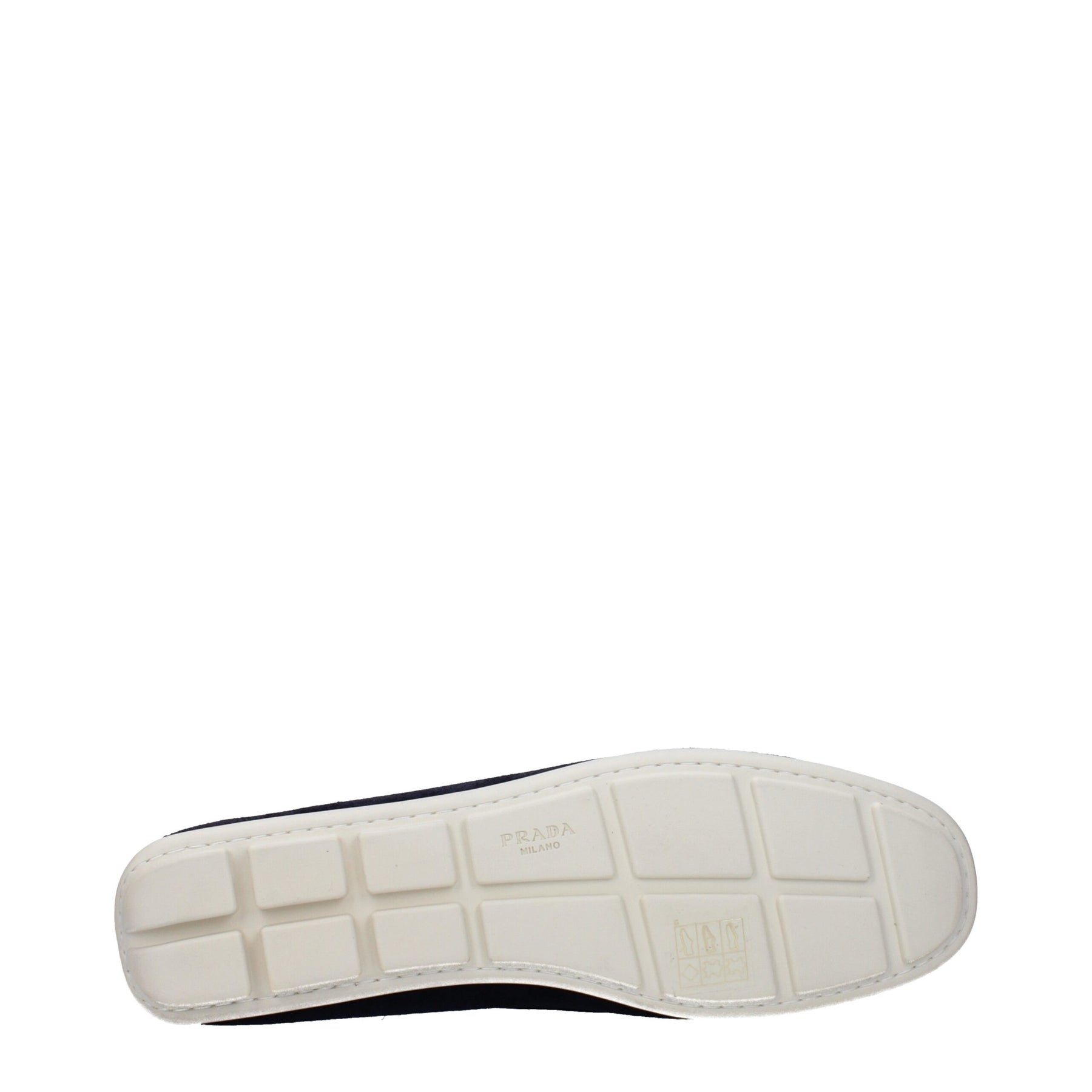 Prada Blue Leather Slip-On Loafers | Regal Royce