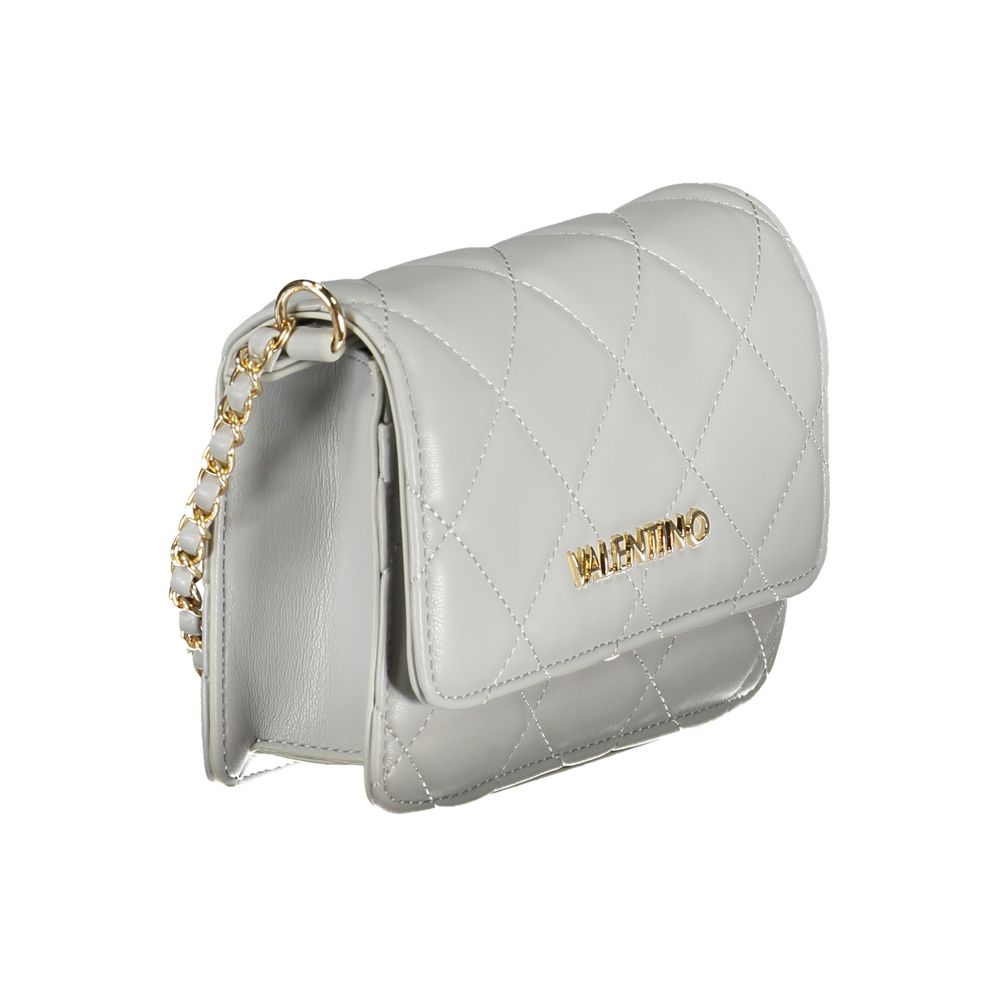 Mario Valentino Grigio Polyurethane Women Handbag | Regal Royce