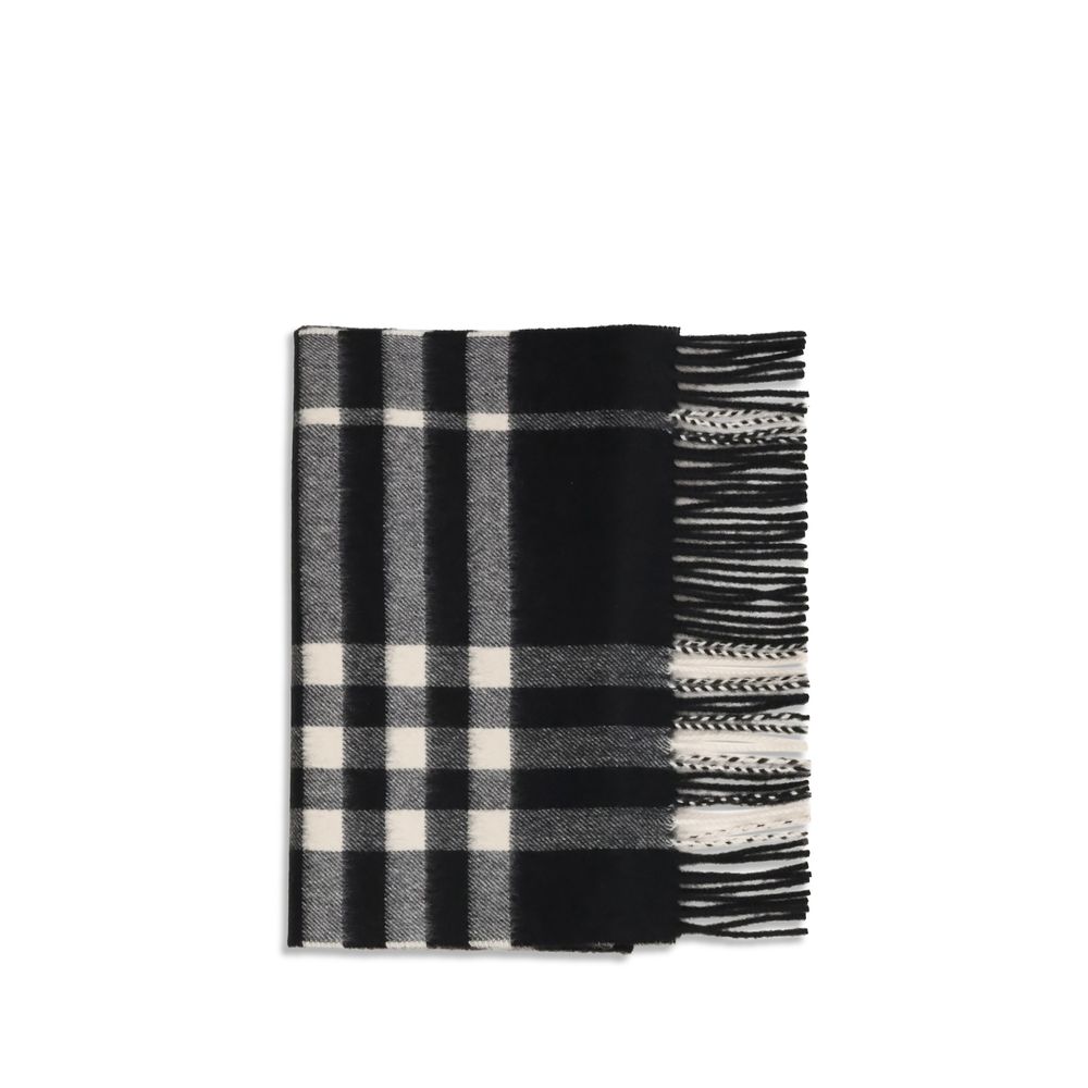 Burberry Black Cashmere Scarf | Regal Royce
