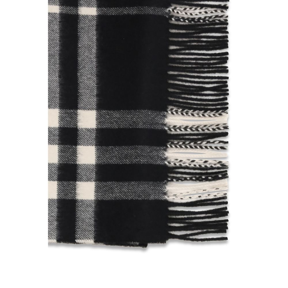 Burberry Black Cashmere Scarf | Regal Royce