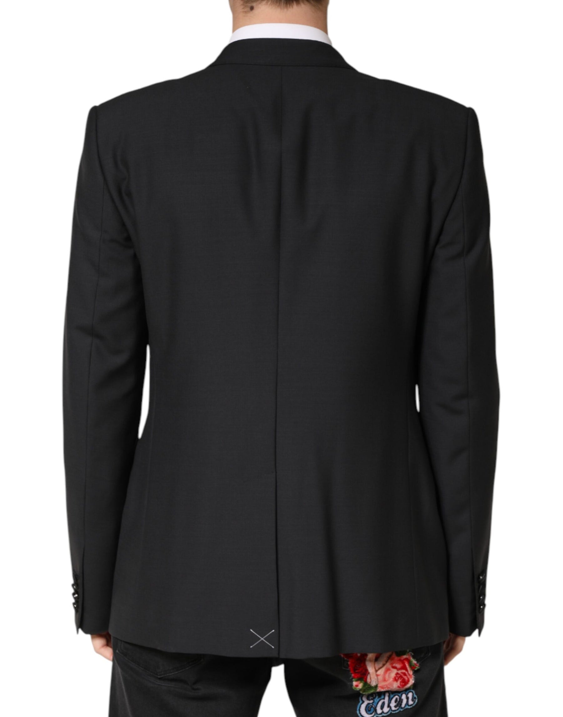 Dolce & Gabbana Black MARTINI Single Breasted Jacket Blazer | Regal Royce