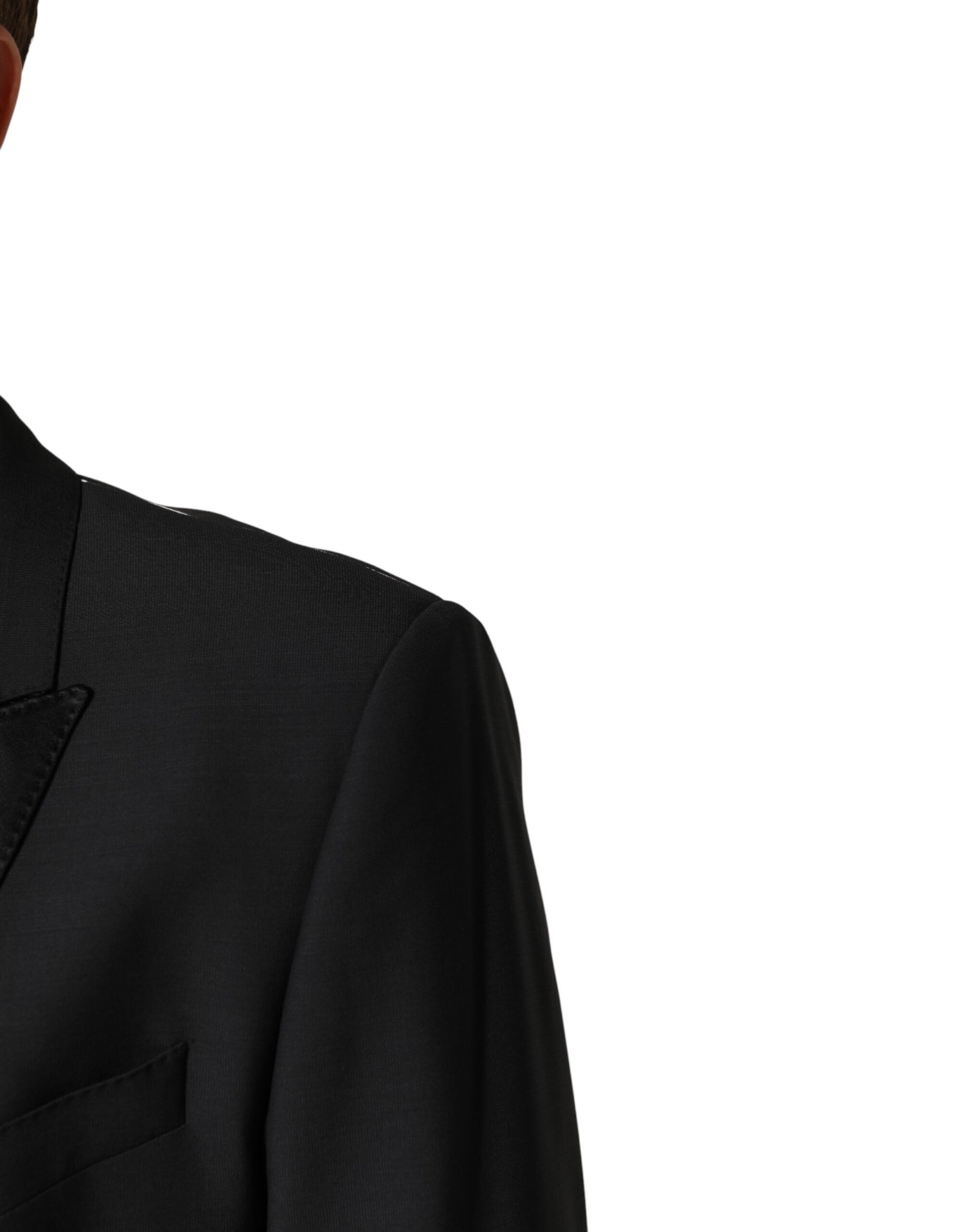 Dolce & Gabbana Black MARTINI Single Breasted Jacket Blazer | Regal Royce