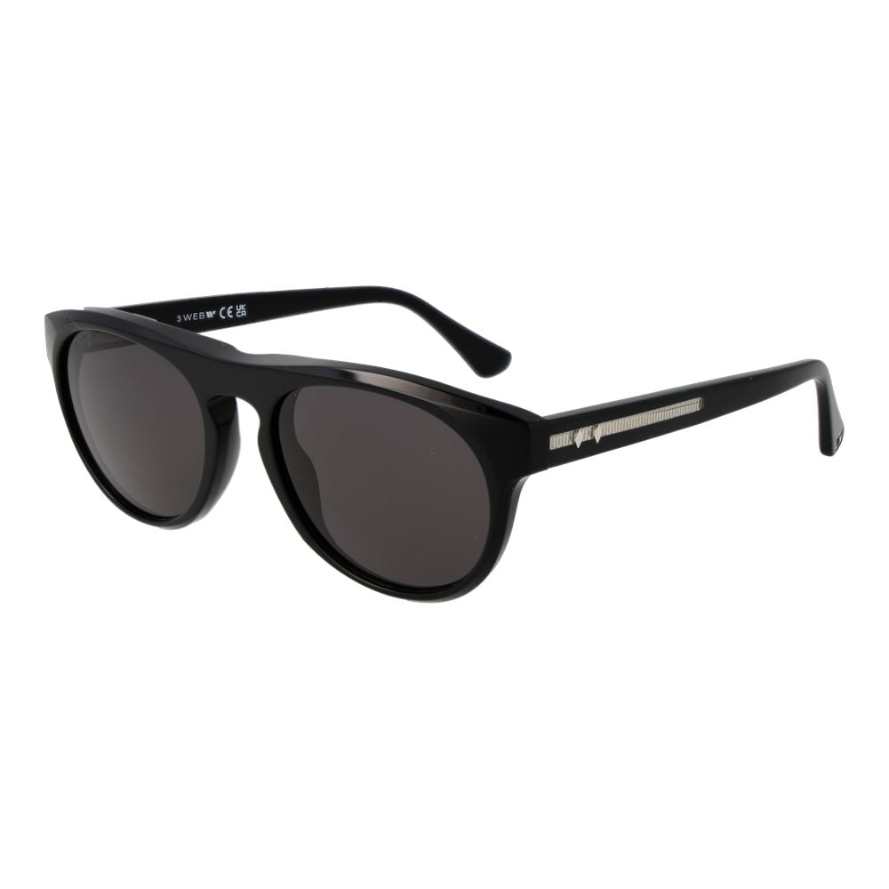 Web Black Acetate Sunglasses | Regal Royce
