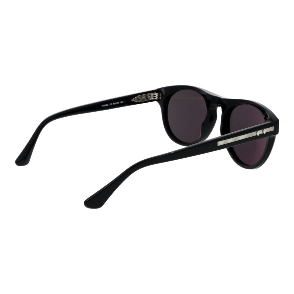 Web Black Acetate Sunglasses | Regal Royce