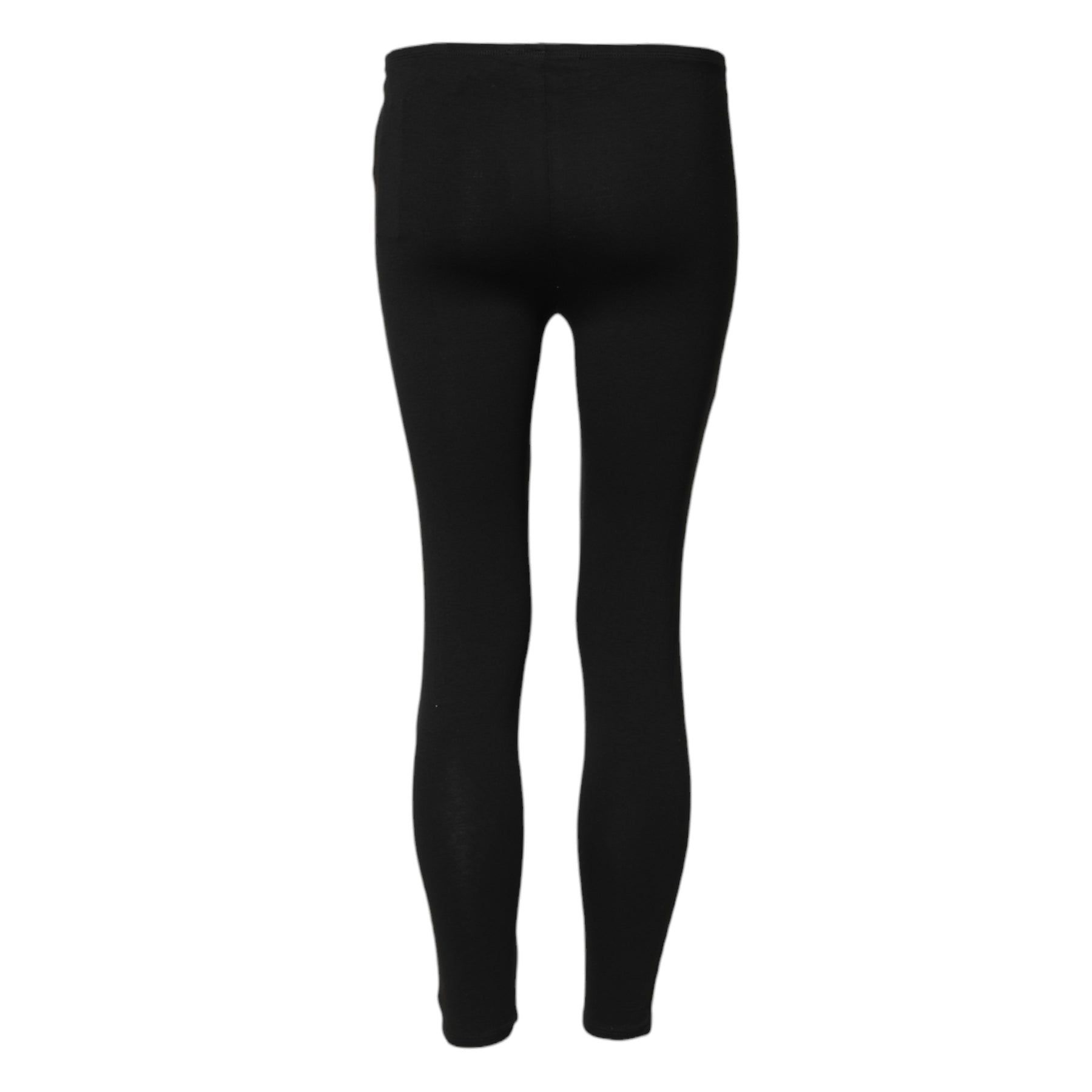 Alpha Massimo Rebecchi Black Skinny Mid Waist Leggings Cropped Trouser Pants | Regal Royce