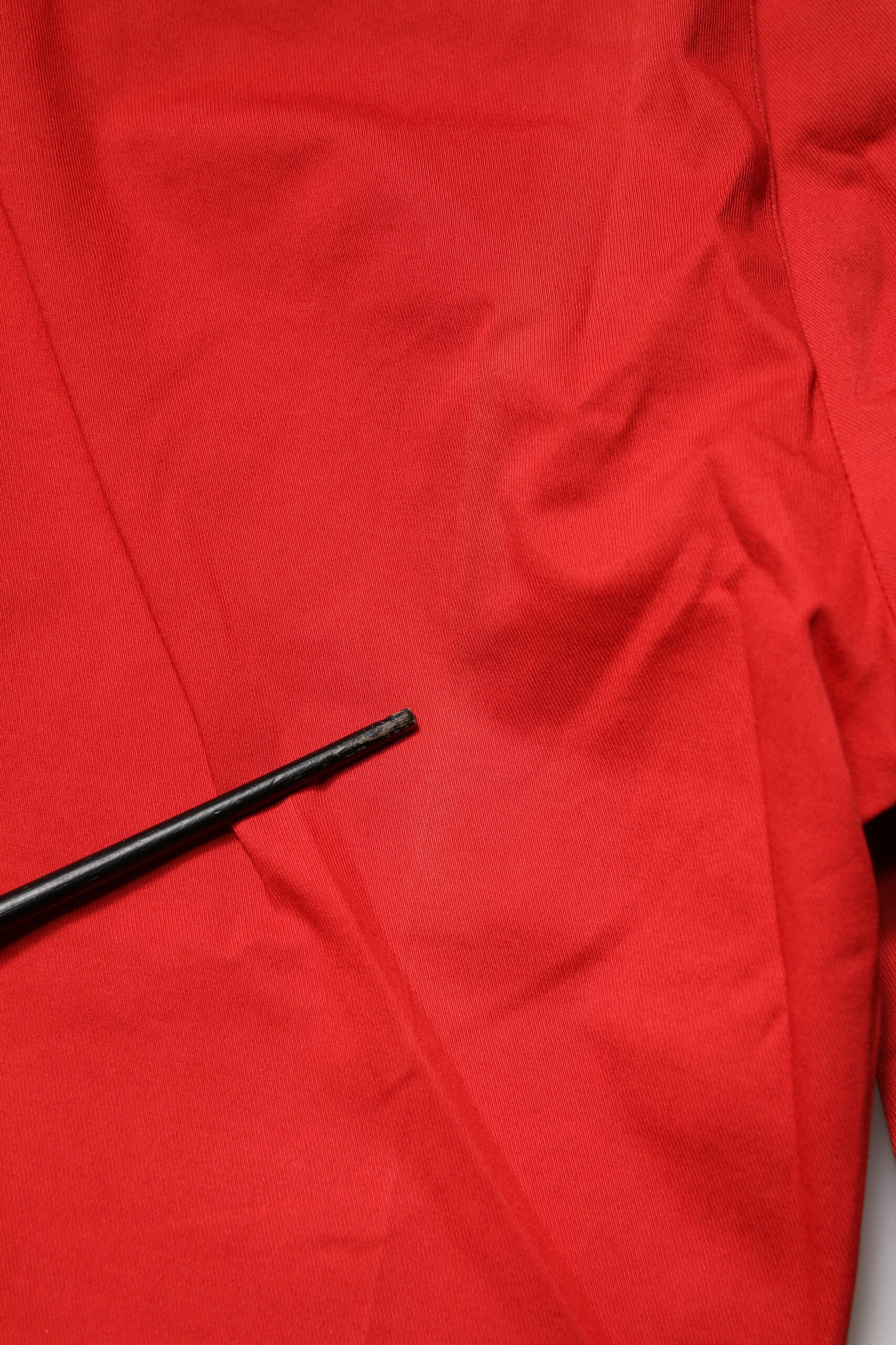 PT Torino Red Flared Mid Waist Chino Casual Trouser Pants | Regal Royce