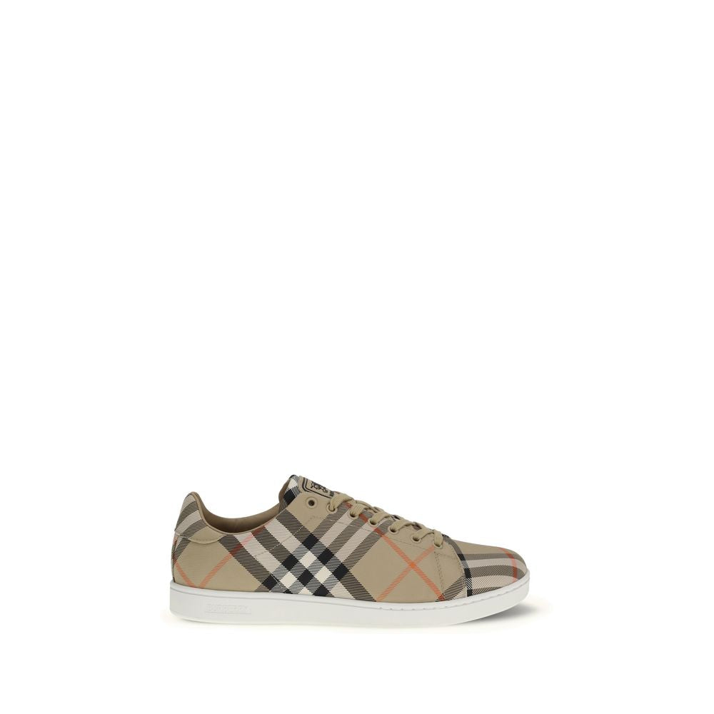 Burberry Multicolor Calf Leather Bos Taurus Low Top Sneakers | Regal Royce