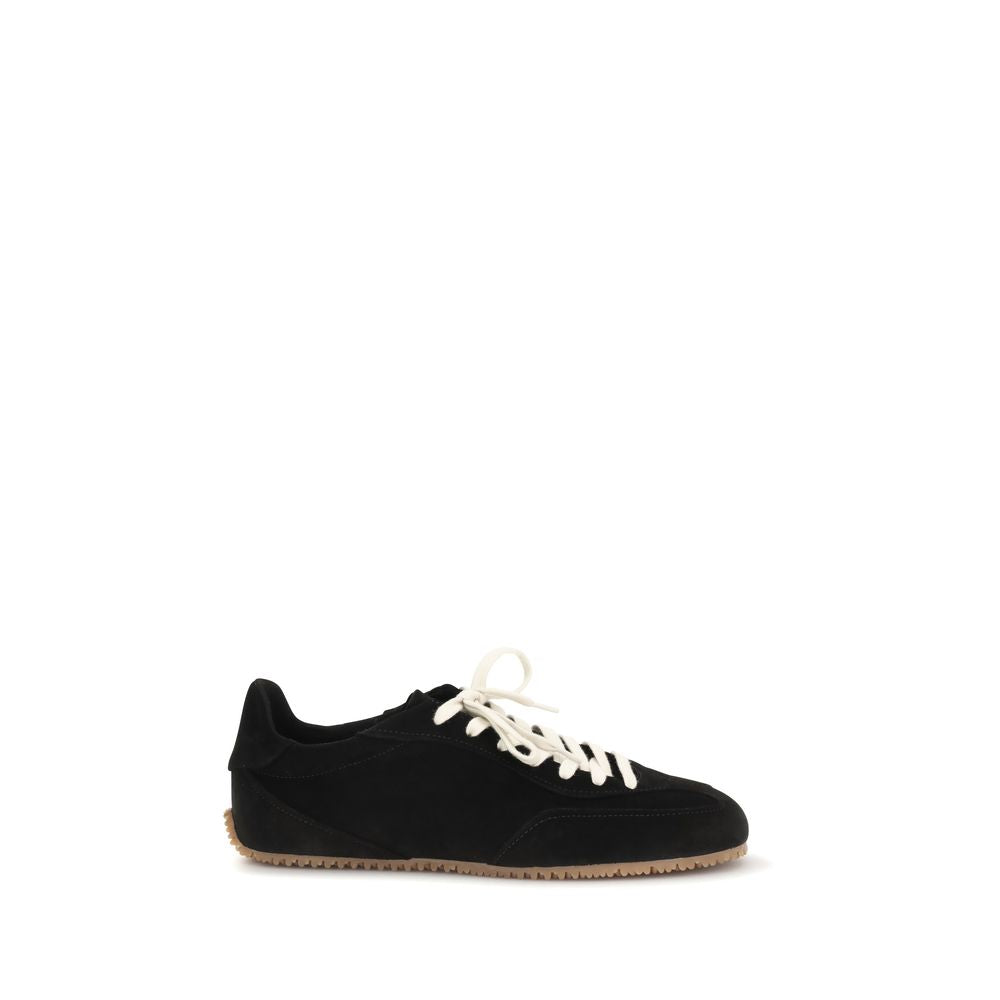 Axel Arigato Black Calf Leather Bos Taurus Low Top Sneakers | Regal Royce