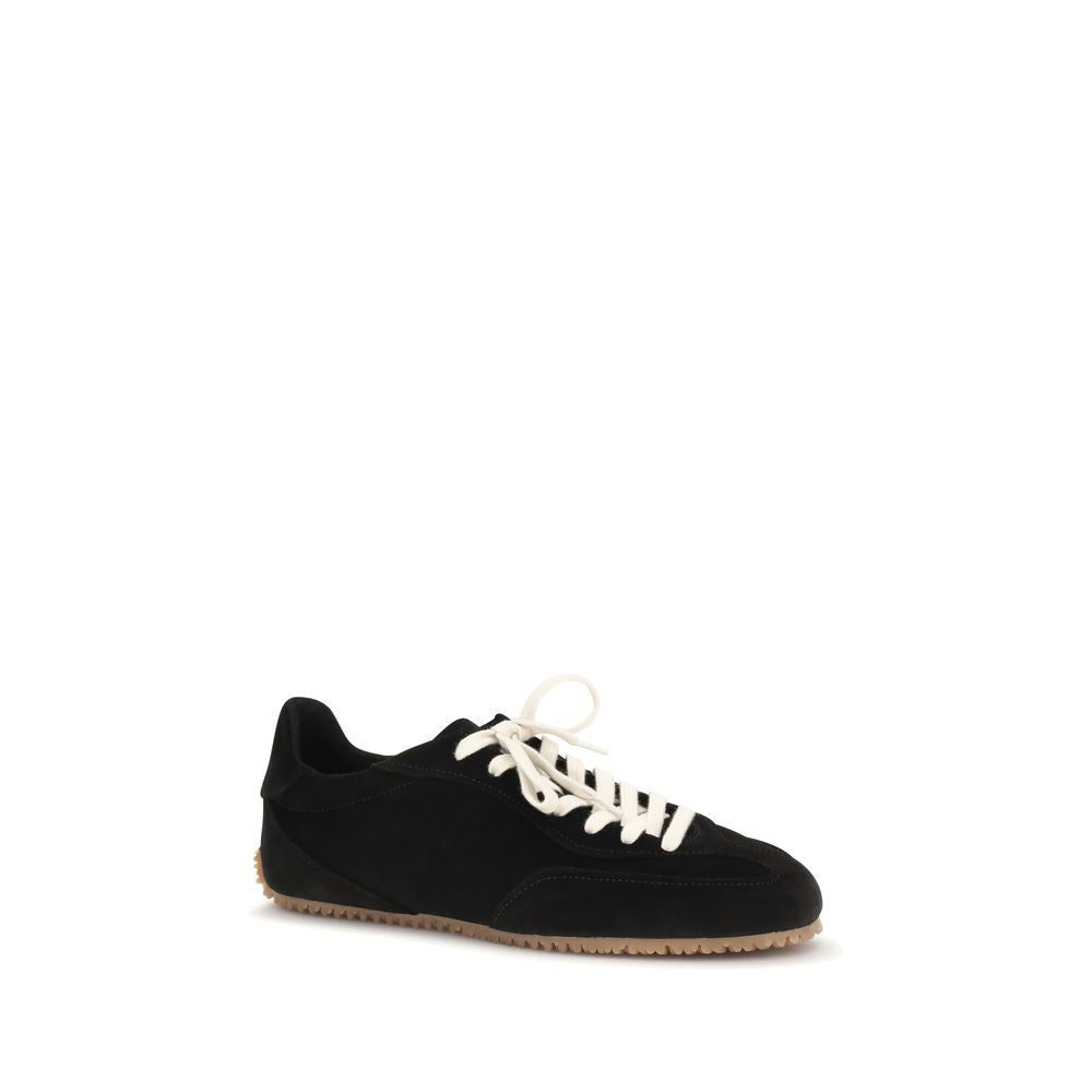 Axel Arigato Black Calf Leather Bos Taurus Low Top Sneakers | Regal Royce