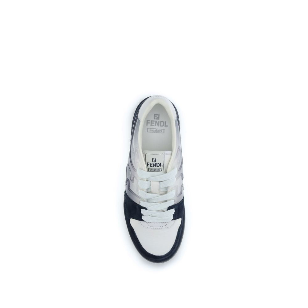 Fendi Multicolor Calf Leather Bos Taurus Low Top Sneakers | Regal Royce