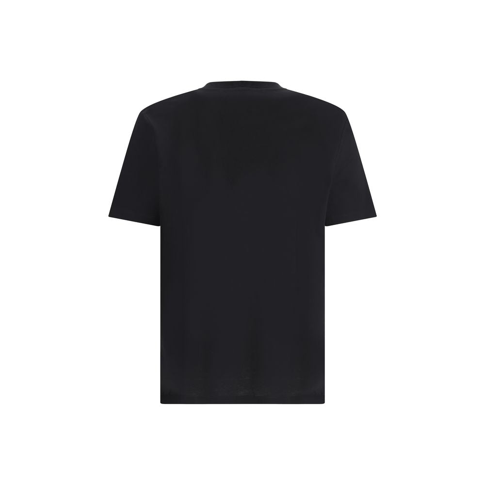 Balmain Black Cotton T-Shirt | Regal Royce