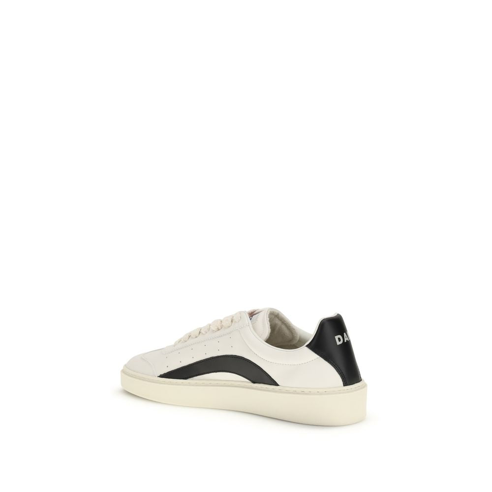 Dsquared² Multicolor Calf Leather Bos Taurus Low Top Sneakers | Regal Royce