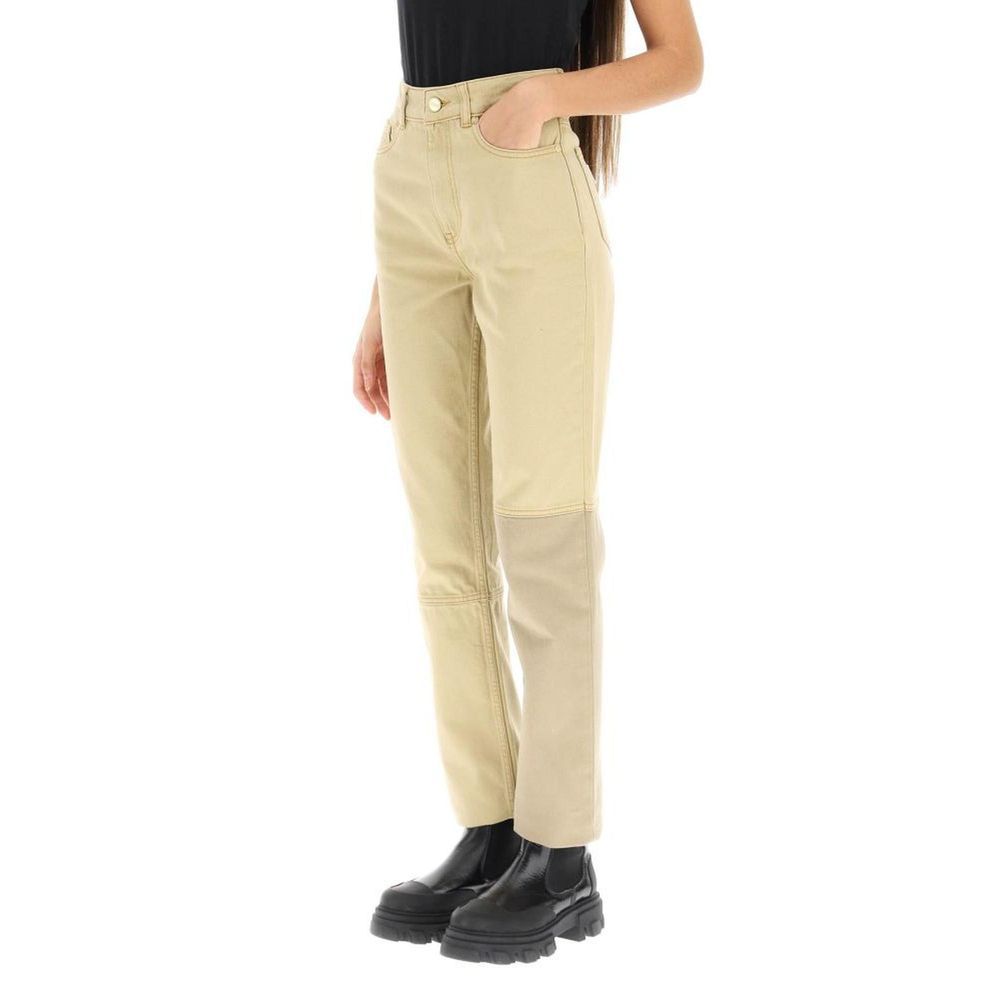 Ganni Brown Cotton Jeans Denim | Regal Royce