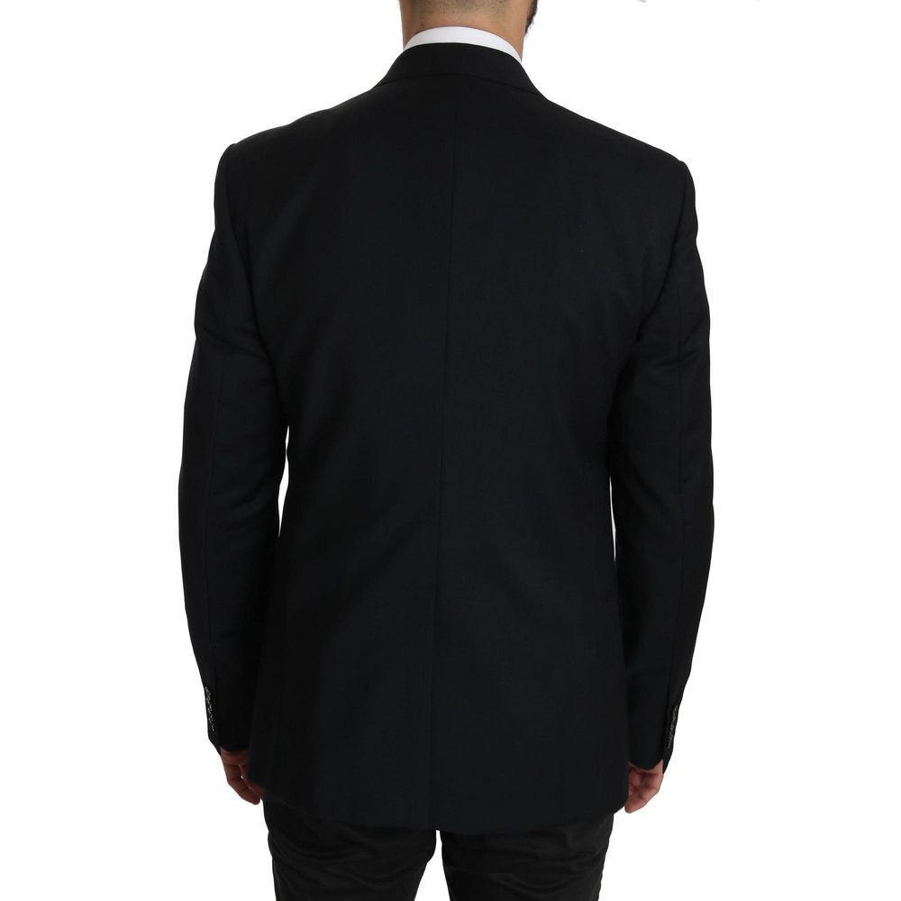 Dolce & Gabbana Blue Viscose Two-Piece Suit | Regal Royce