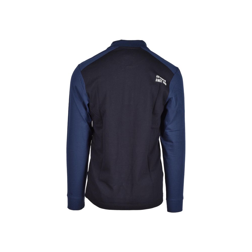 Bikkembergs Blue Cotton Polo Shirt | Regal Royce
