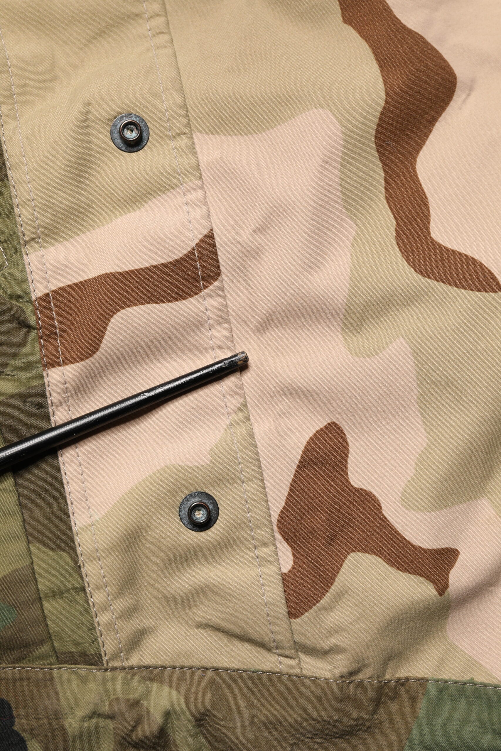 Dolce & Gabbana Multicolor Camouflage Hooded RainCoat Jacket | Regal Royce