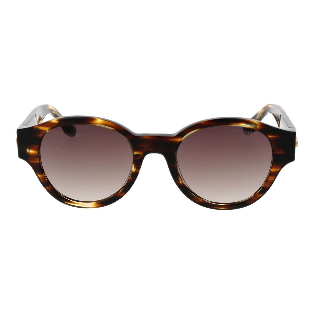 Trussardi Brown Acetate Sunglasses | Regal Royce