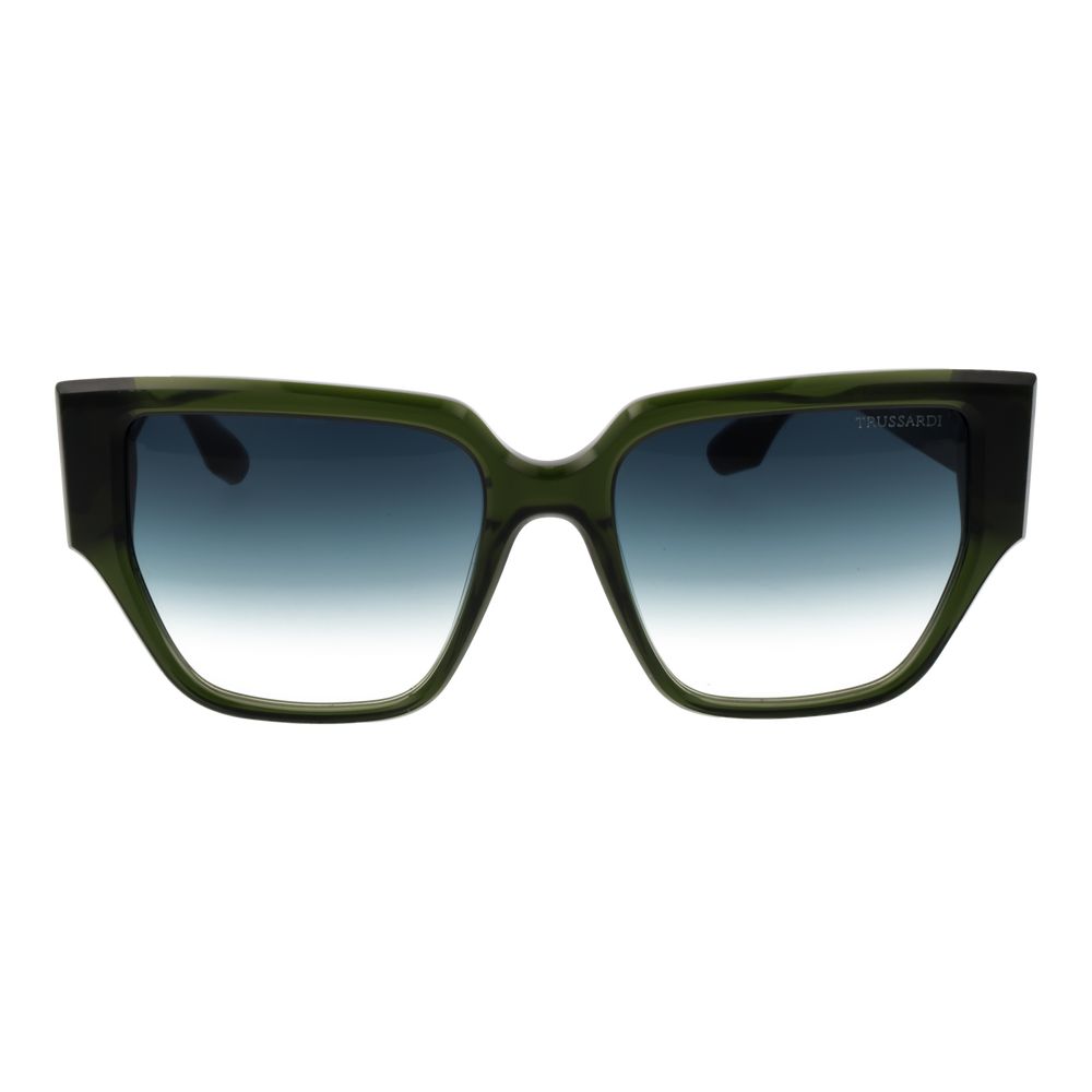 Trussardi Olive Acetate Sunglasses | Regal Royce