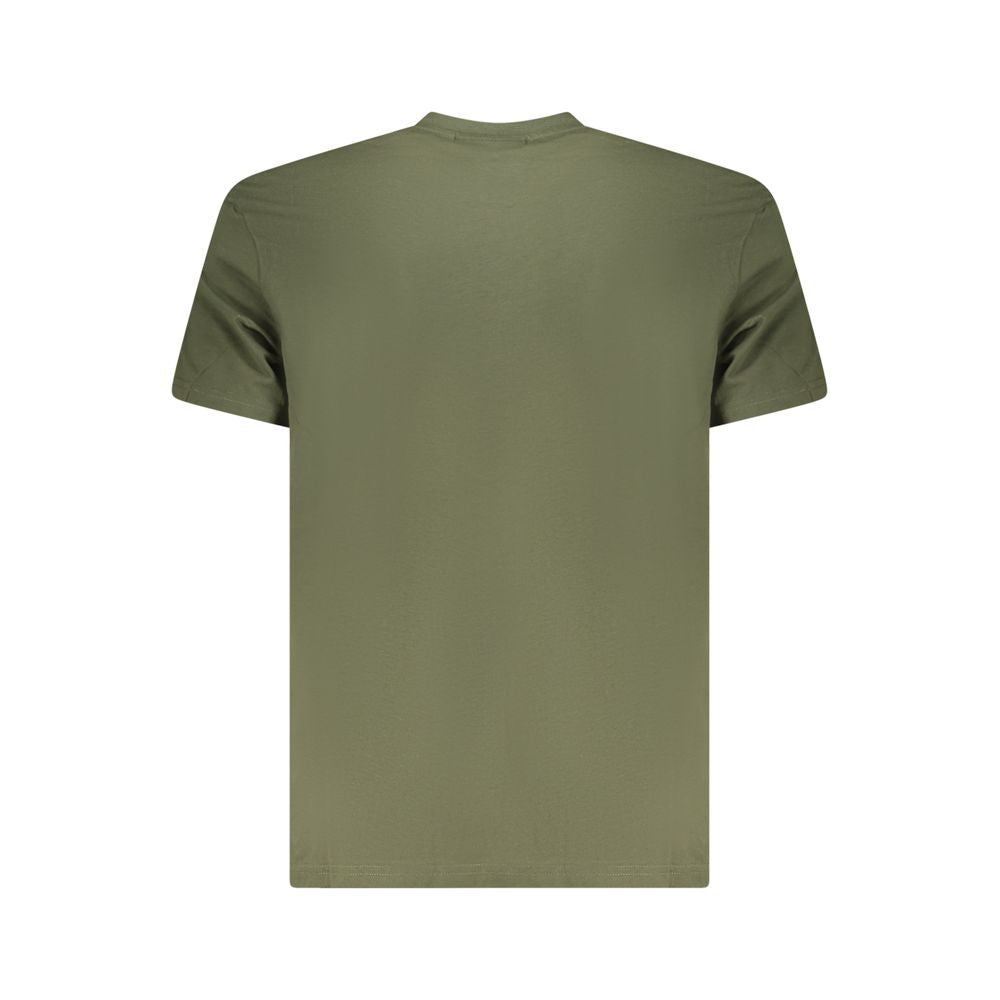Fila Verde Organic Cotton Men T-Shirt | Regal Royce